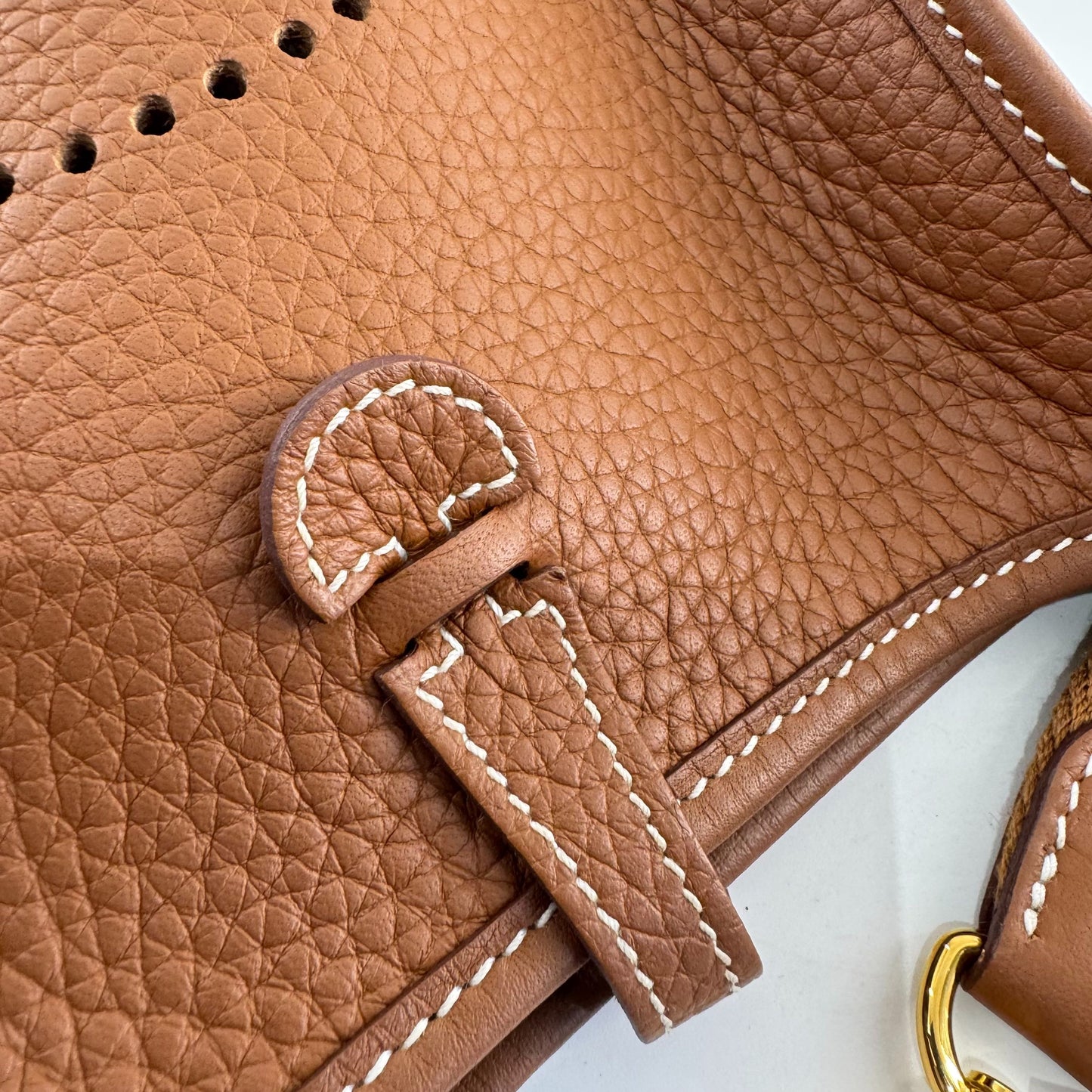 Hermès - Evelyne - Leather - Brown - (mini)