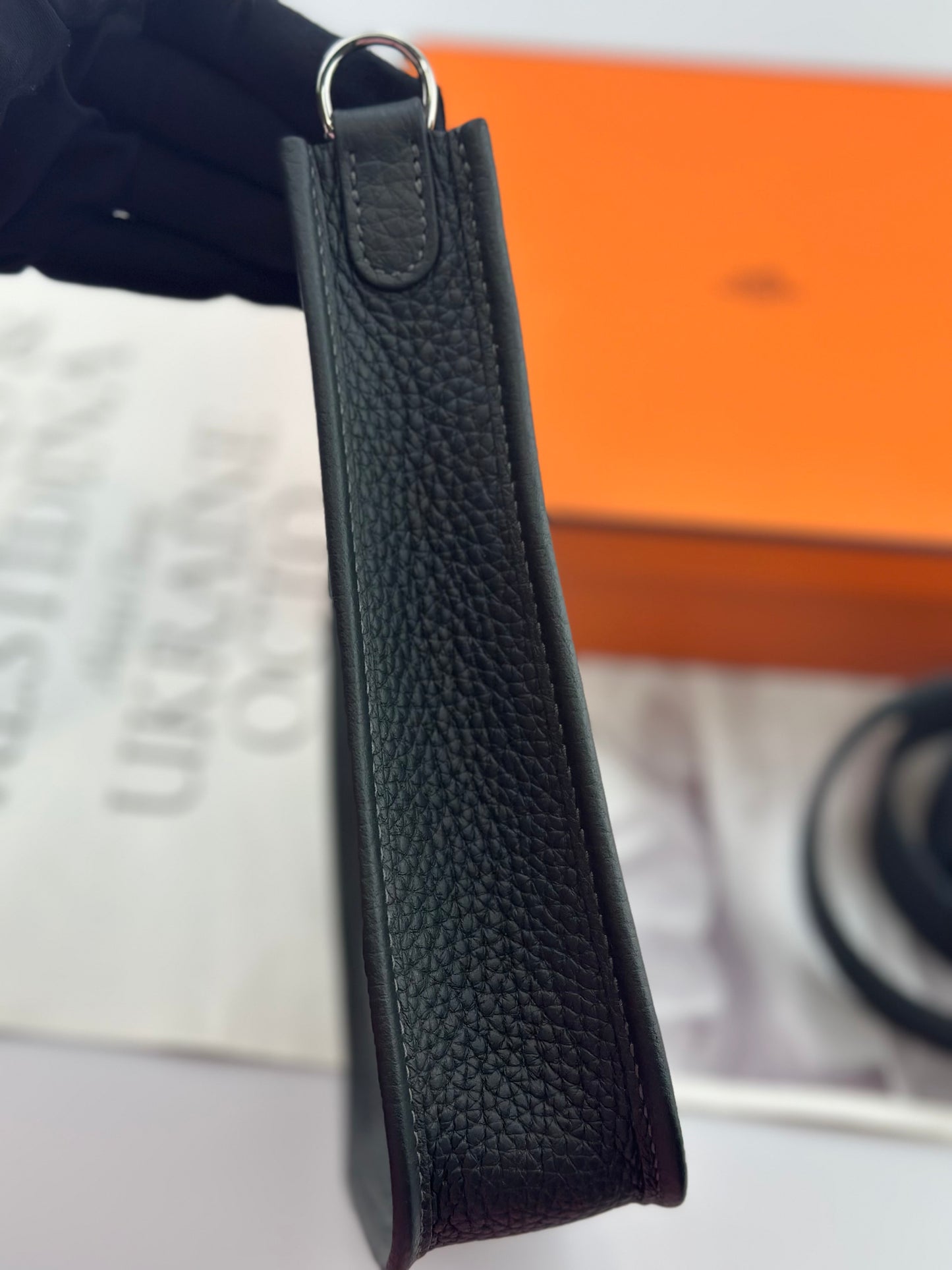 Hermès - Evelyne - Leather - Green - (mini)