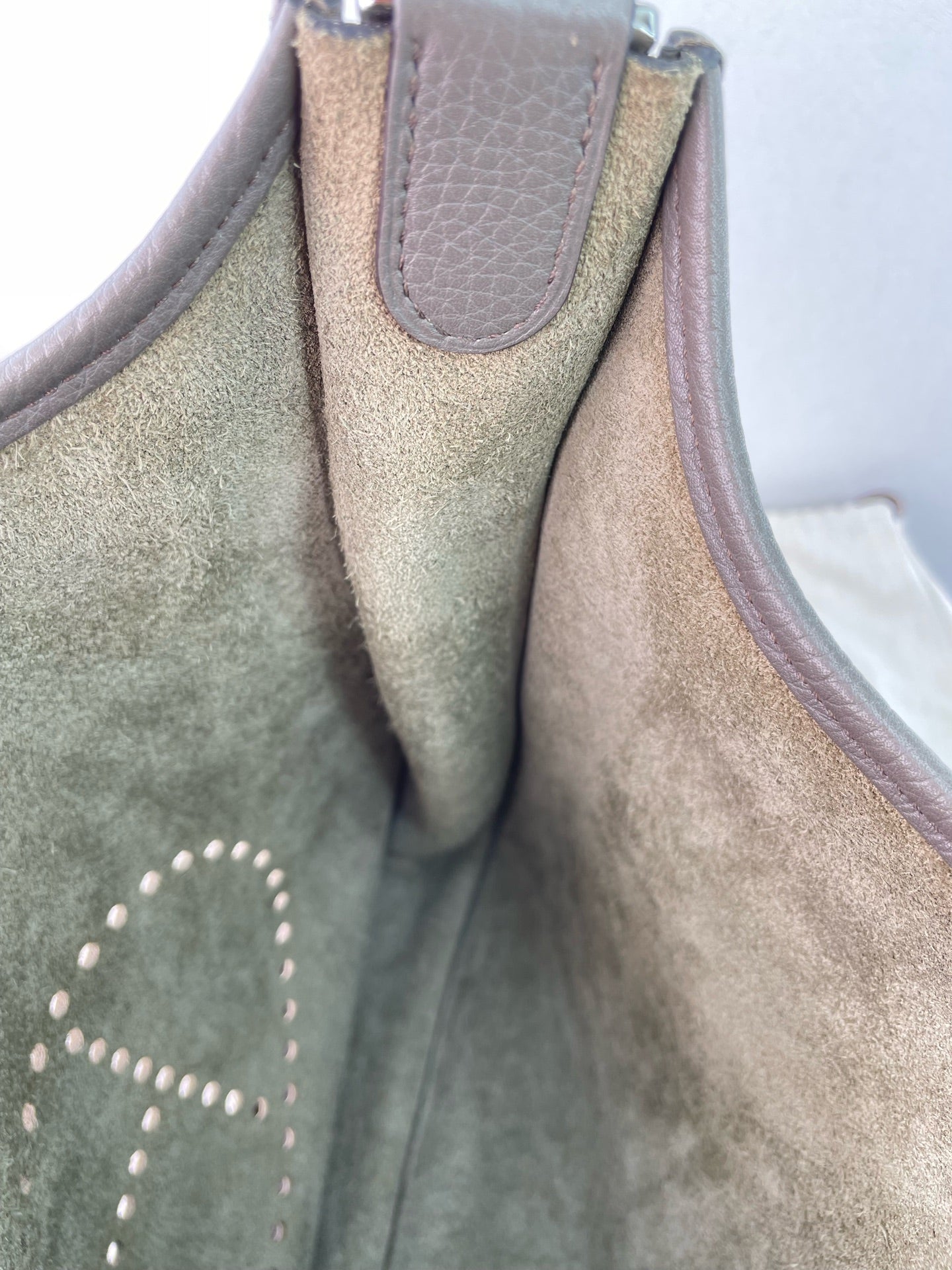 Hermès - Evelyne - Leather - Grey - (medium)