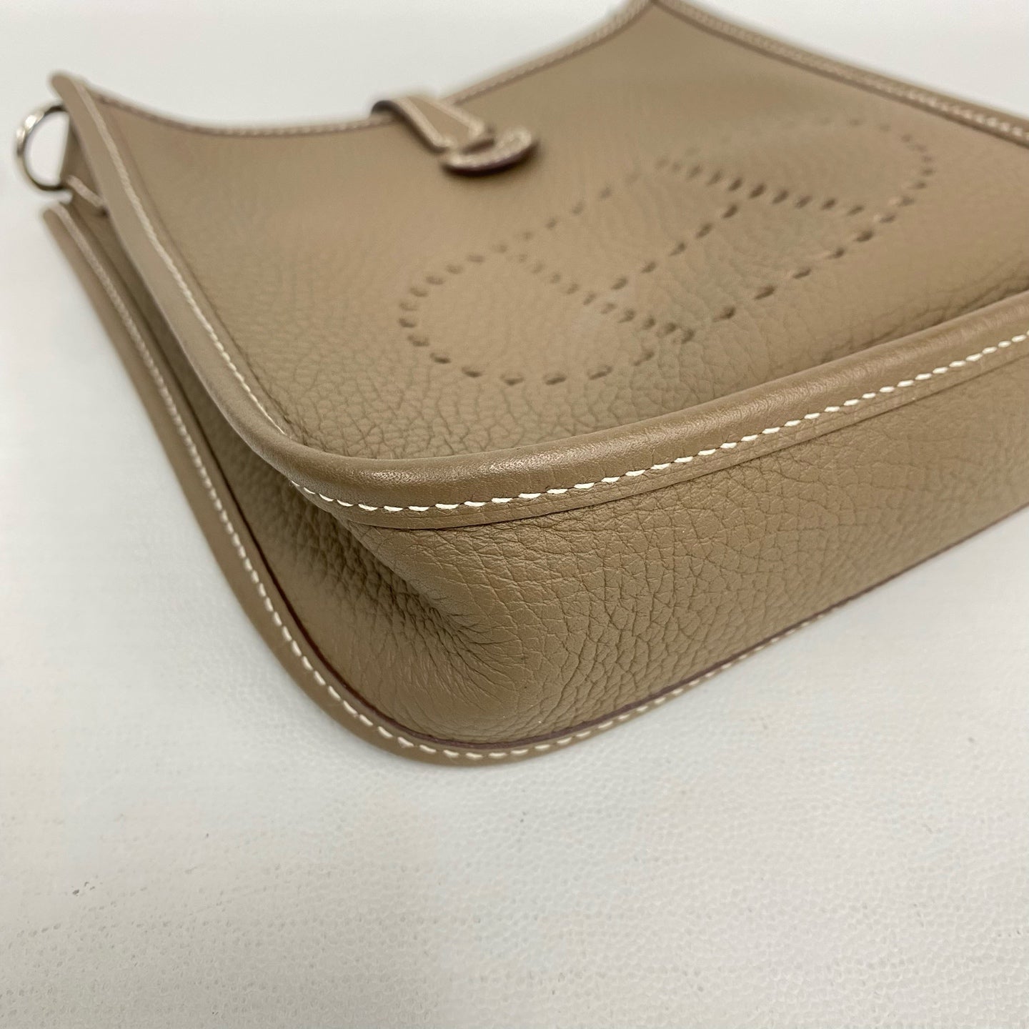 Hermès - Evelyne - Leather - Grey - (mini)