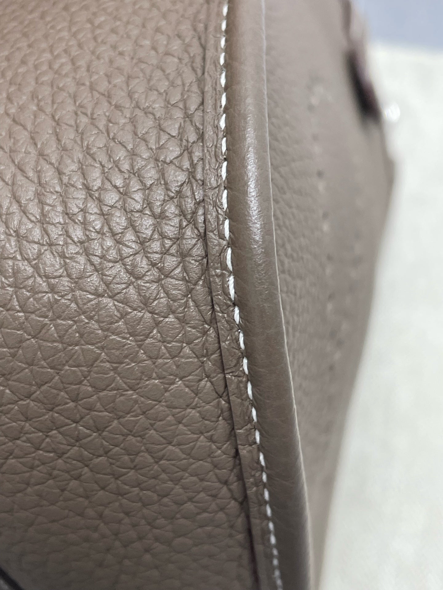 Hermès - Evelyne - Leather - Grey - (mini)