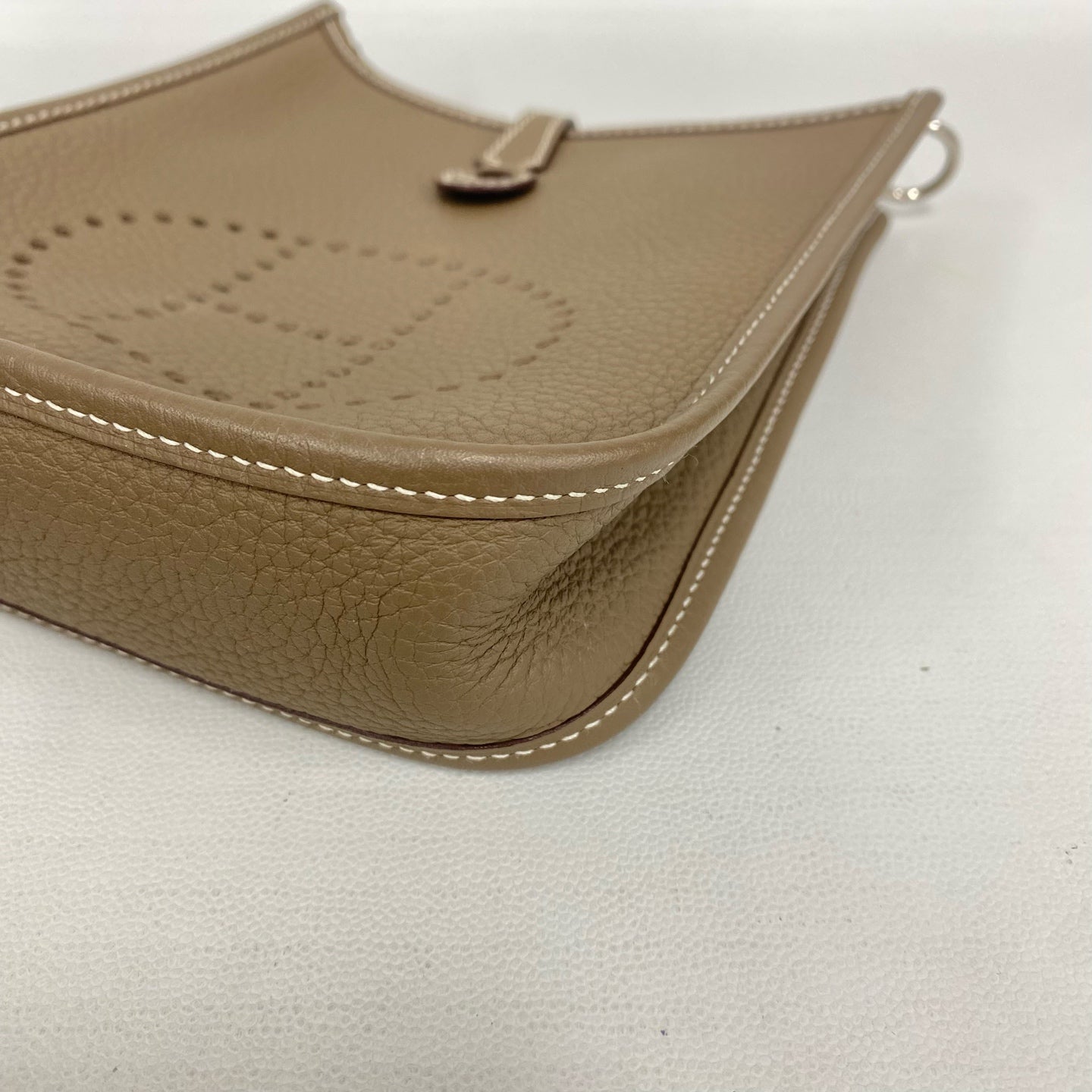 Hermès - Evelyne - Leather - Grey - (mini)
