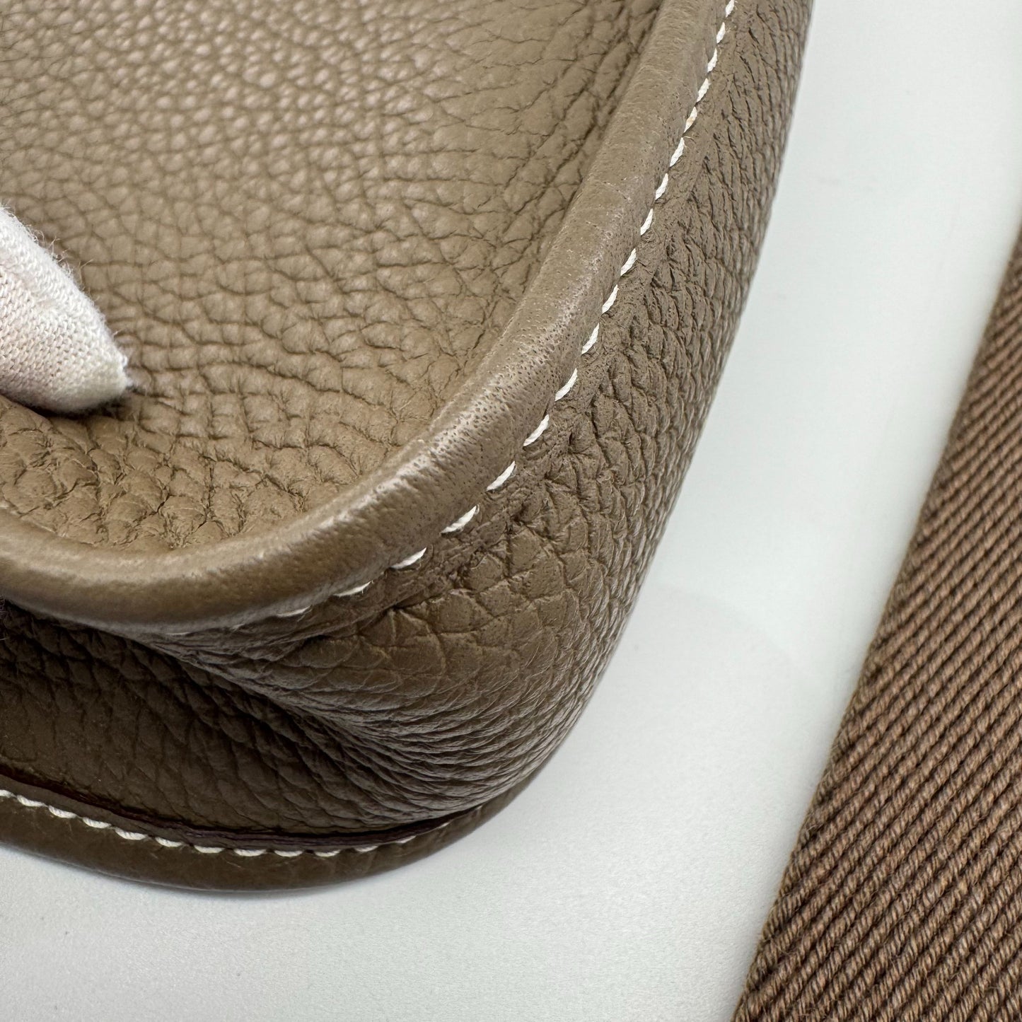 Hermès - Evelyne - Leather - Grey - (mini)