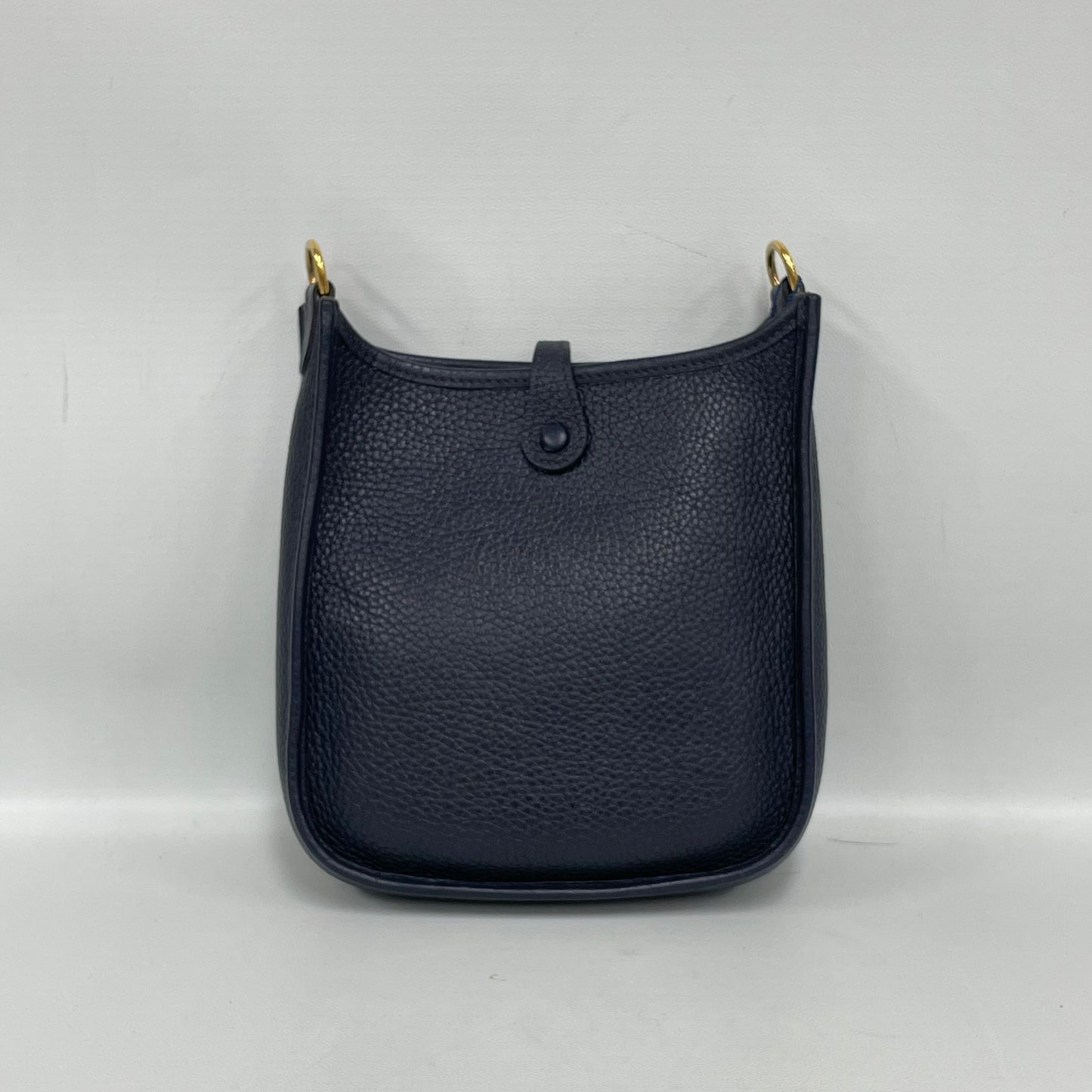Hermes - Evelyne - Leather - Navy - (mini)