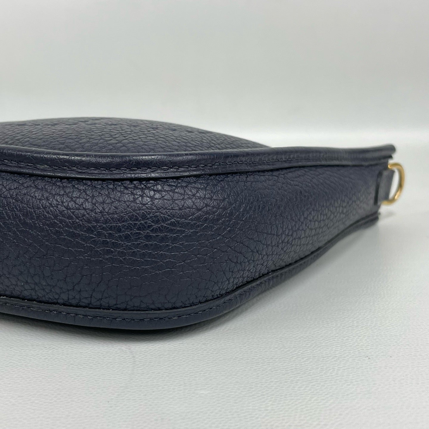Hermes - Evelyne - Leather - Navy - (mini)