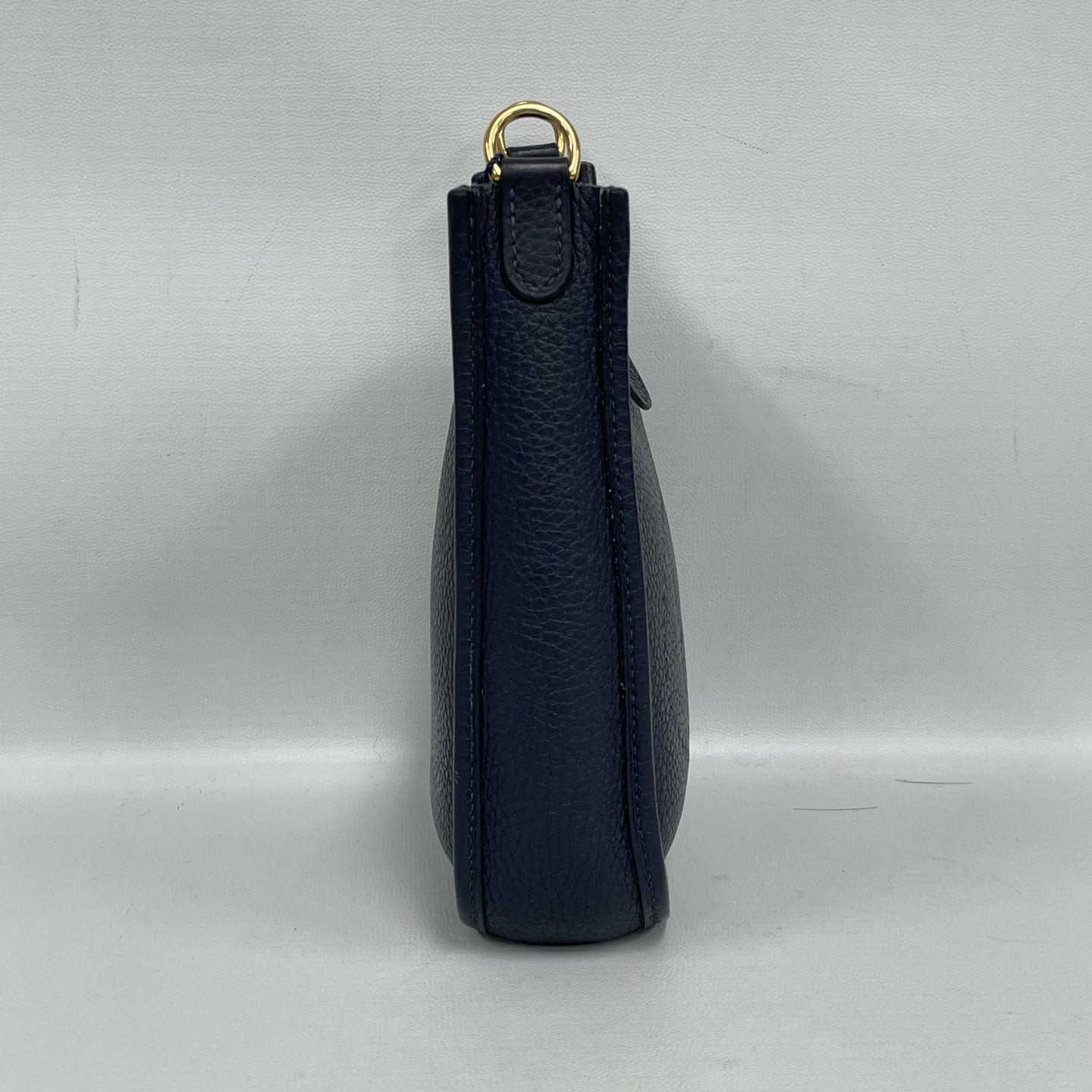 Hermes - Evelyne - Leather - Navy - (mini)