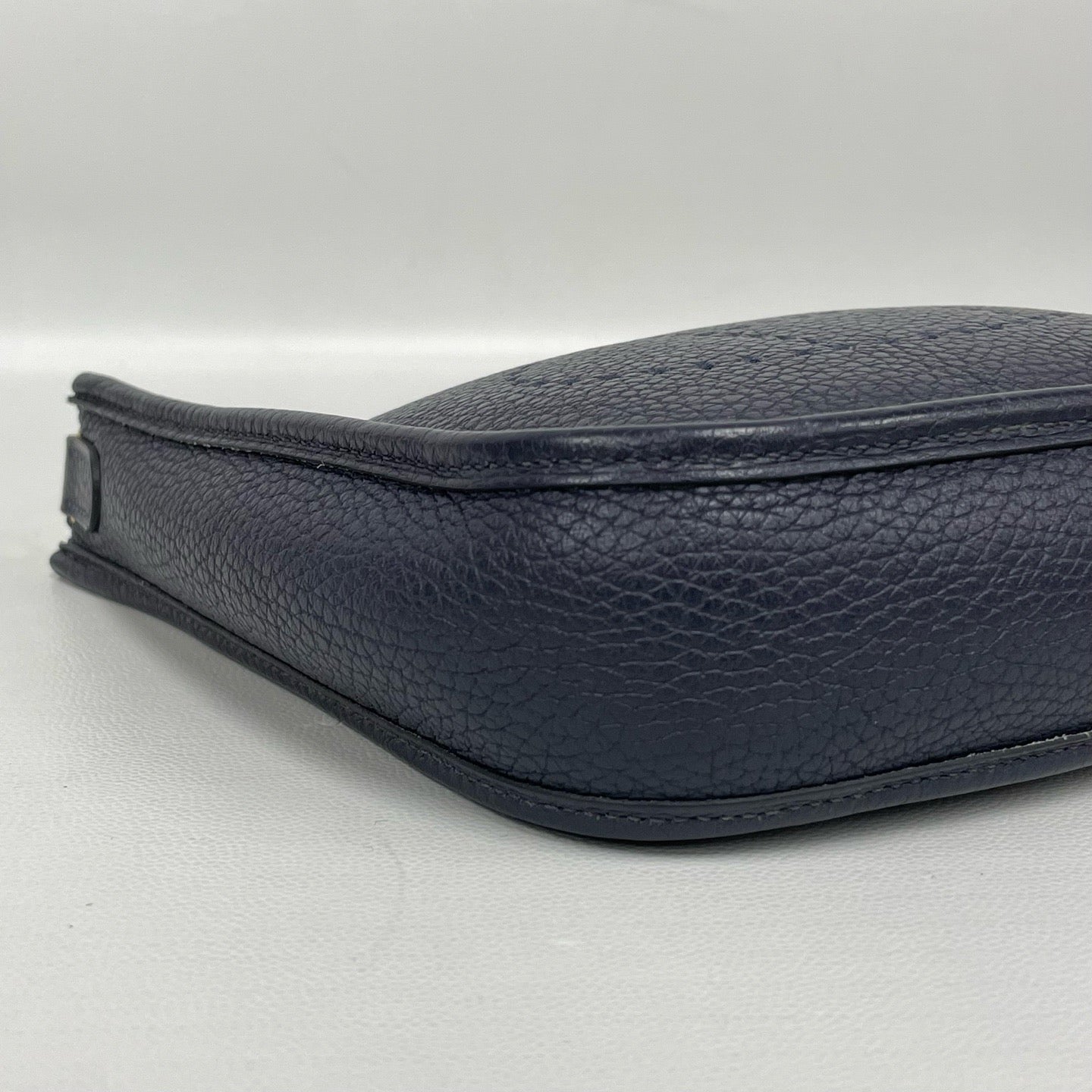 Hermes - Evelyne - Leather - Navy - (mini)