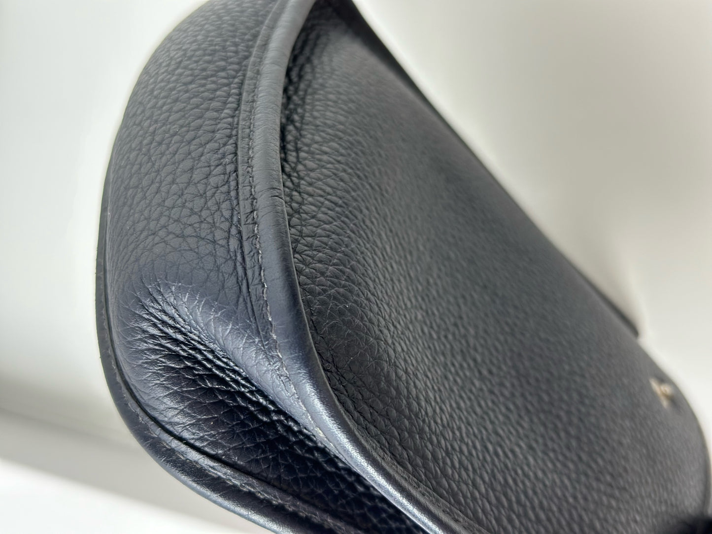 Hermes - Evelyne - Leather - Navy - (mini)