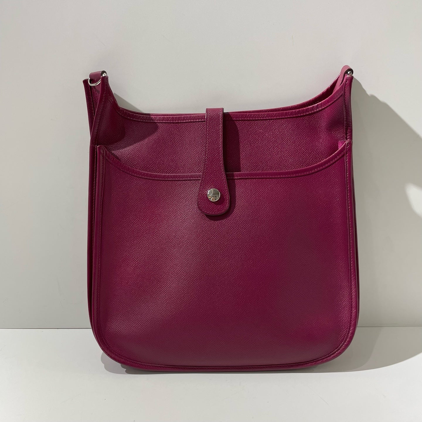 Hermès - Evelyne - Leather - Purple - (large)