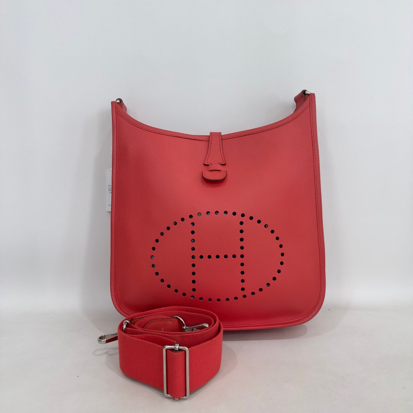Hermes - Evelyne - Leather - Red - (medium)