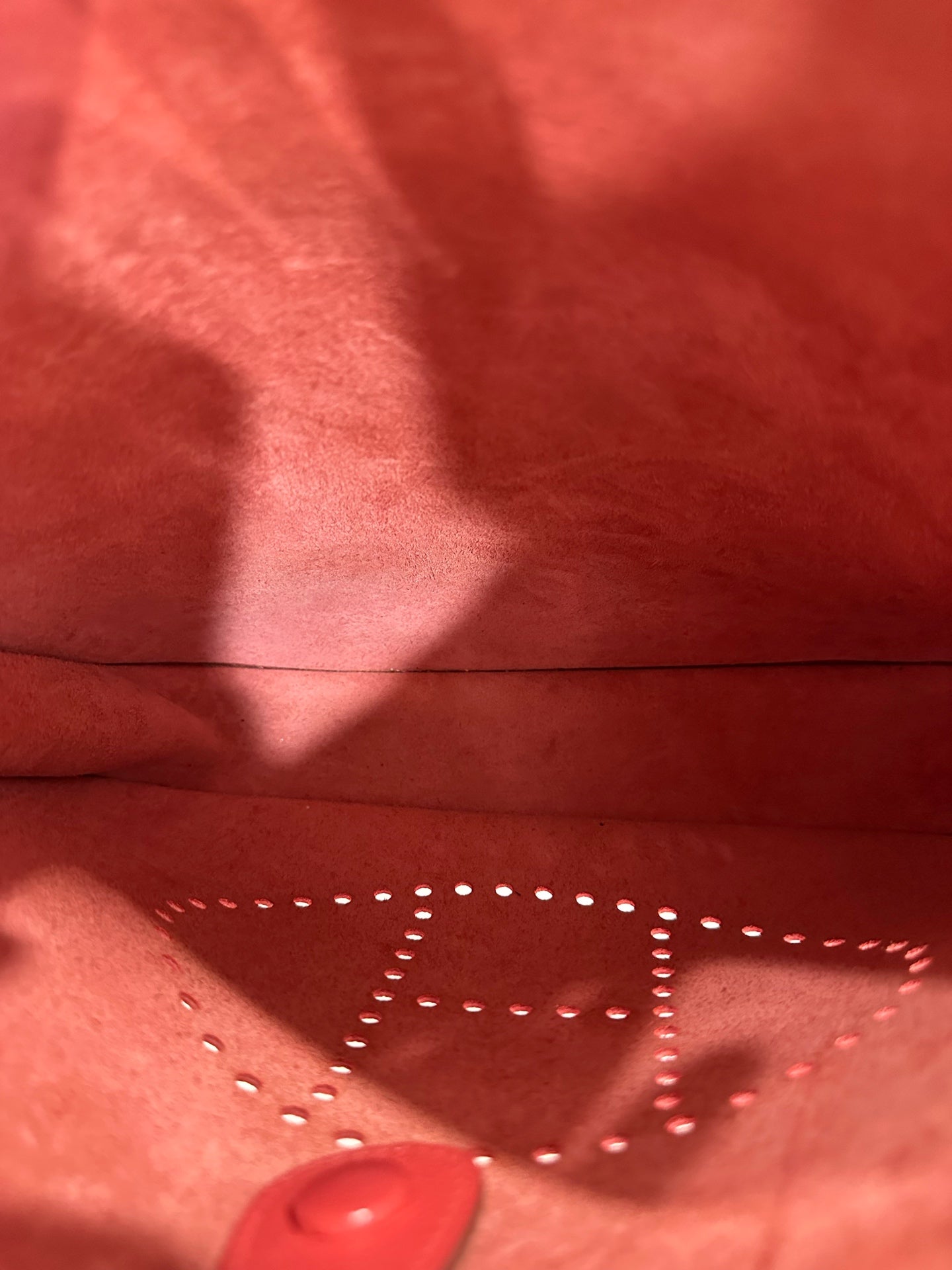 Hermes - Evelyne - Leather - Red - (medium)
