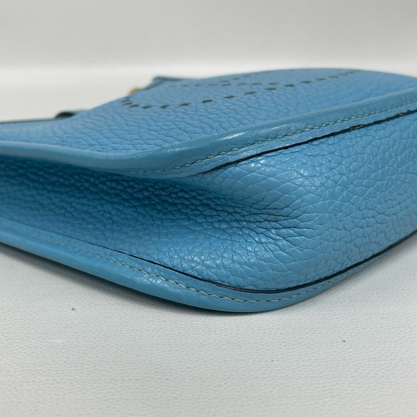 Hermès - Evelyne Mini - Clemence leather - Blue - (mini)