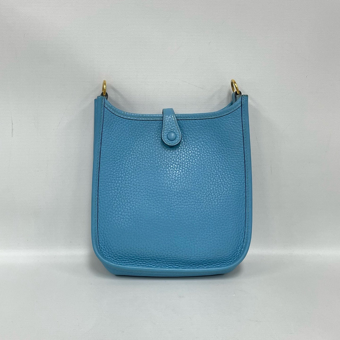 Hermès - Evelyne Mini - Clemence leather - Blue - (mini)