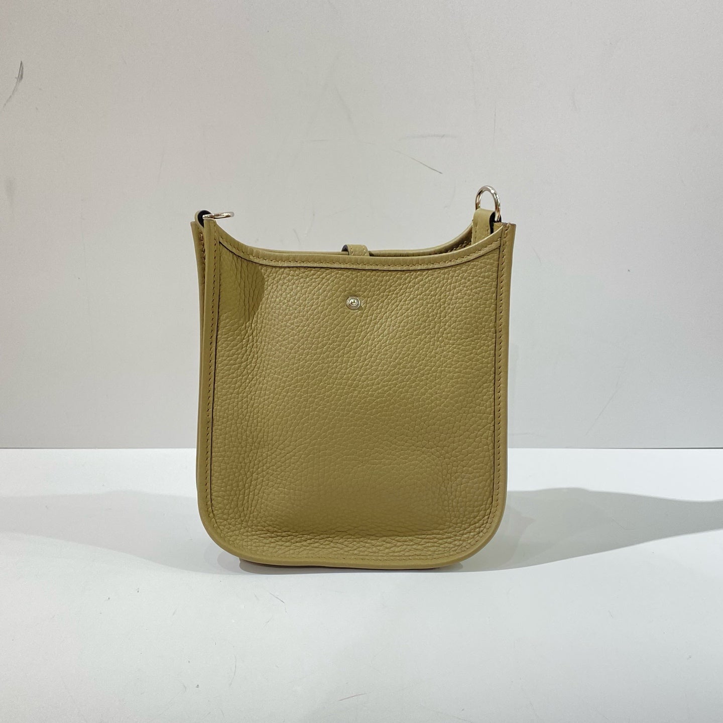 Hermès - Evelyne Mini TPM - Taurillon Clemence leather - Marlfa Beige - (mini)