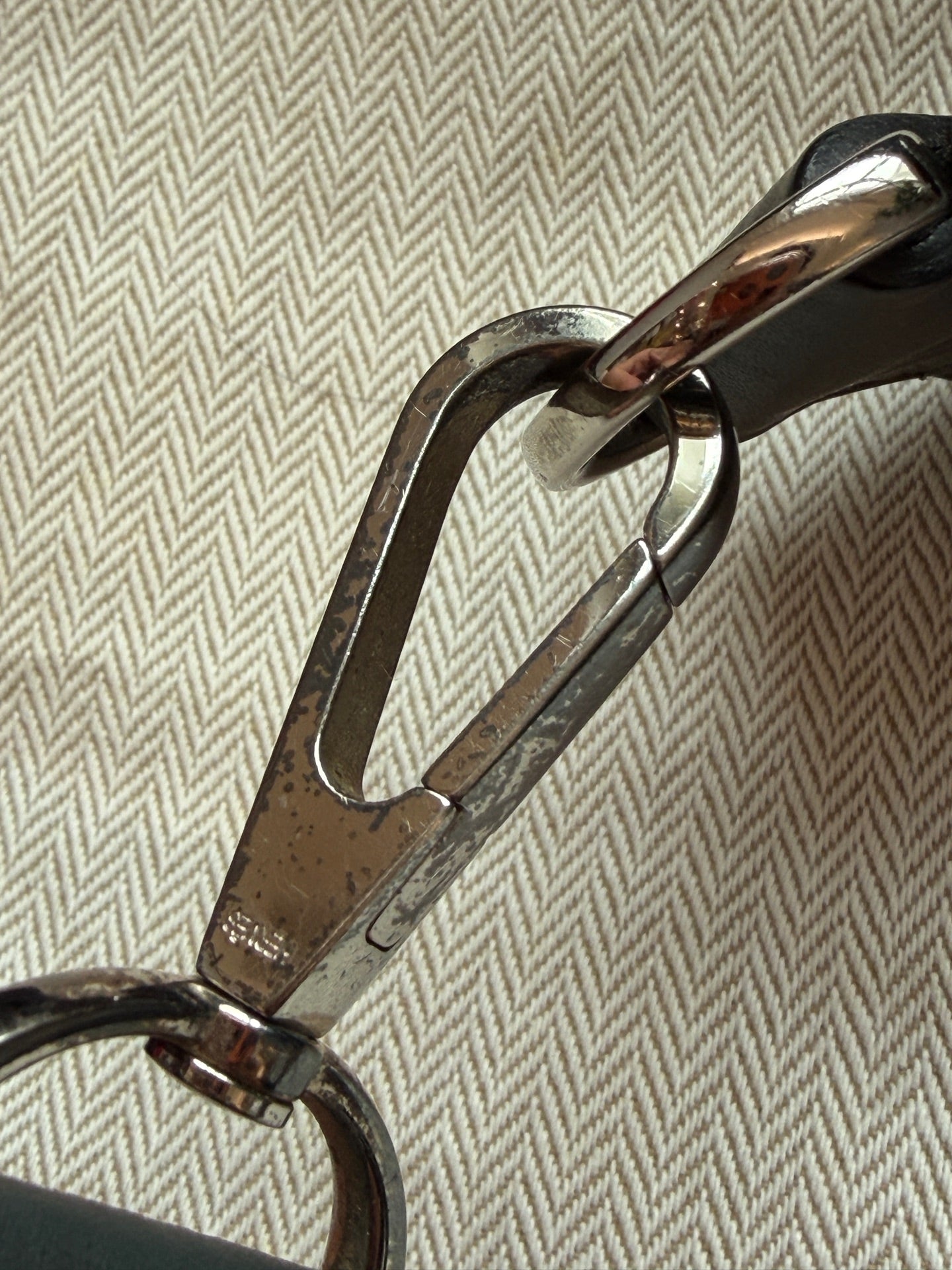 Hermès - Evelyne - Taurillon Clemence leather - Grey - (small)