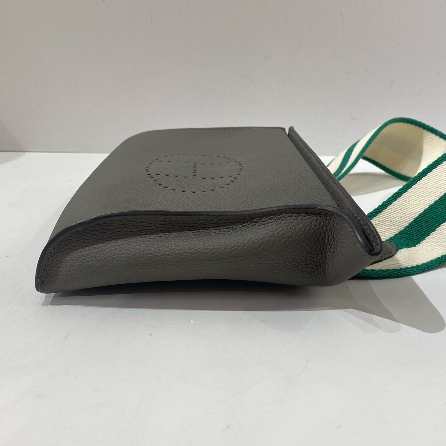 Hermès - Evelyne - Togo leather - Grey - (mini)