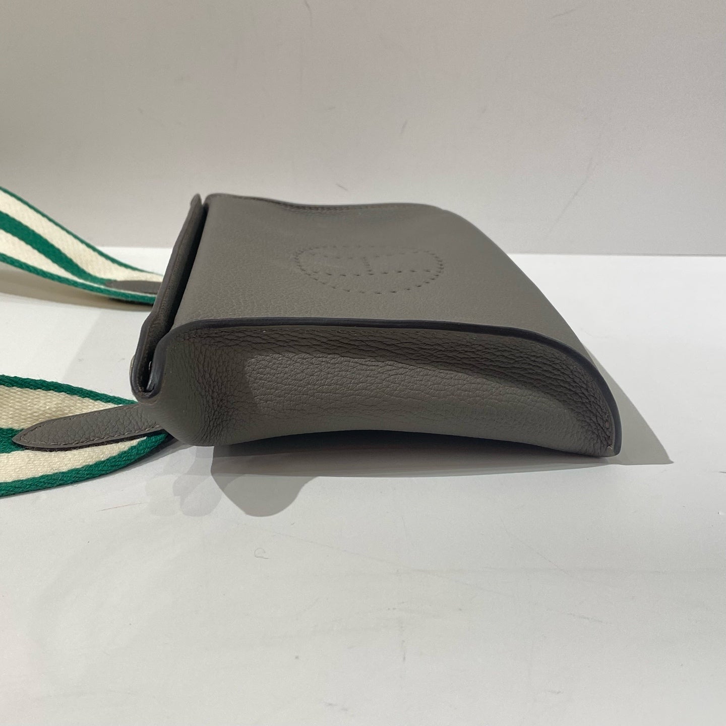 Hermès - Evelyne - Togo leather - Grey - (mini)