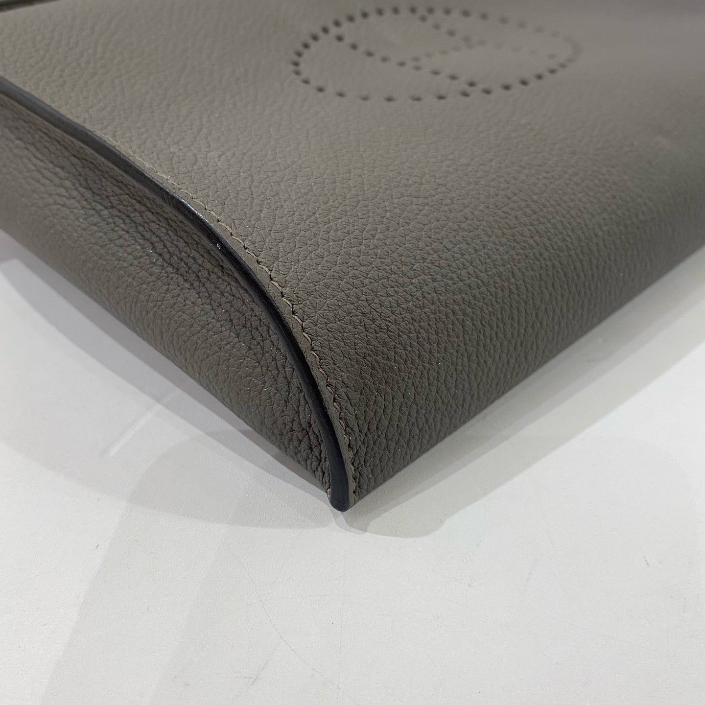 Hermès - Evelyne - Togo leather - Grey - (mini)