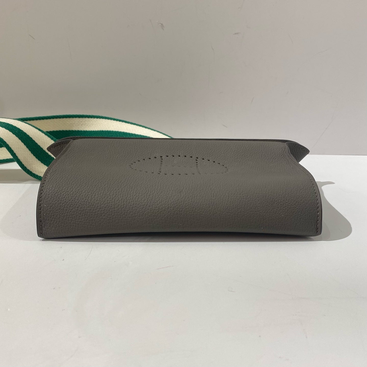 Hermès - Evelyne - Togo leather - Grey - (mini)
