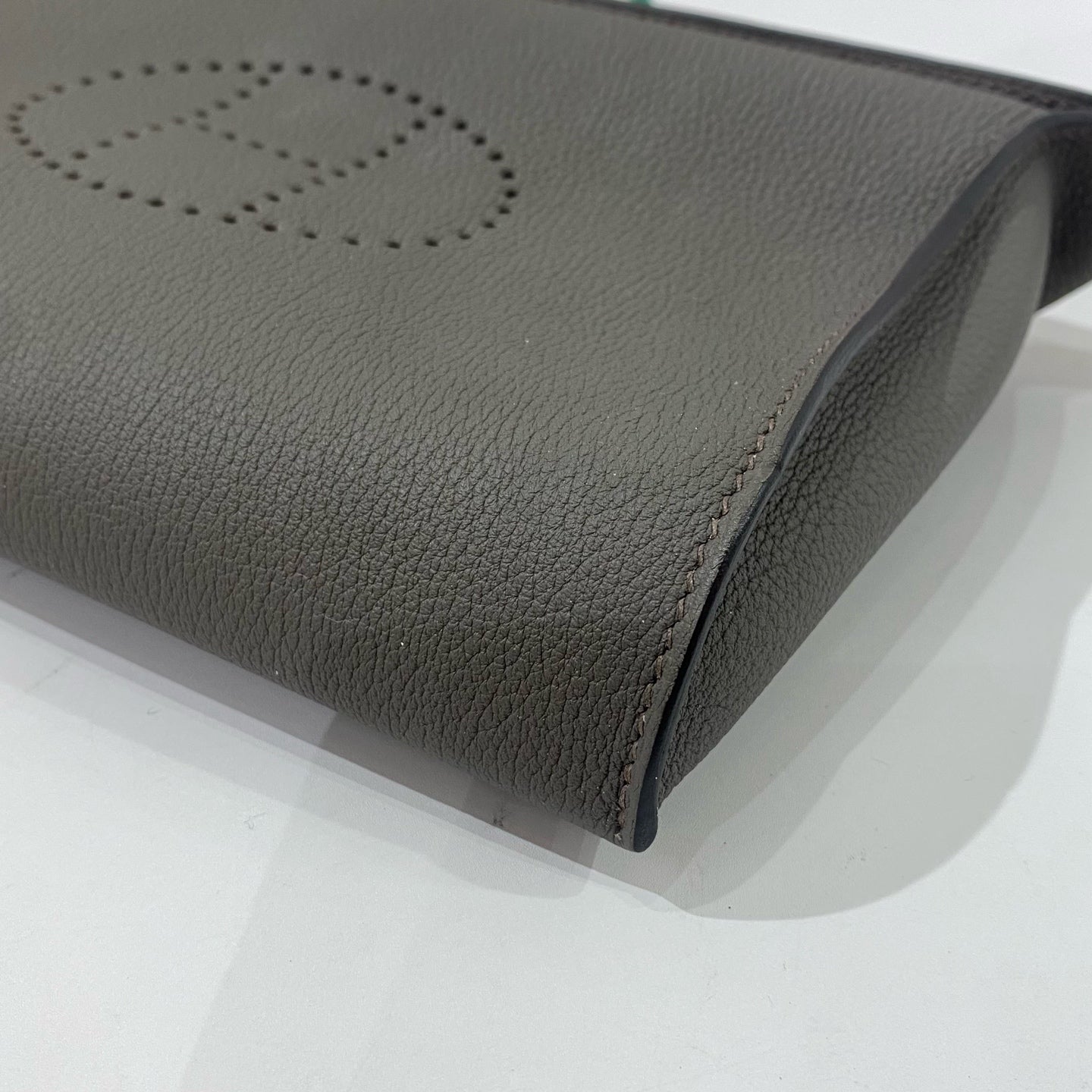 Hermès - Evelyne - Togo leather - Grey - (mini)