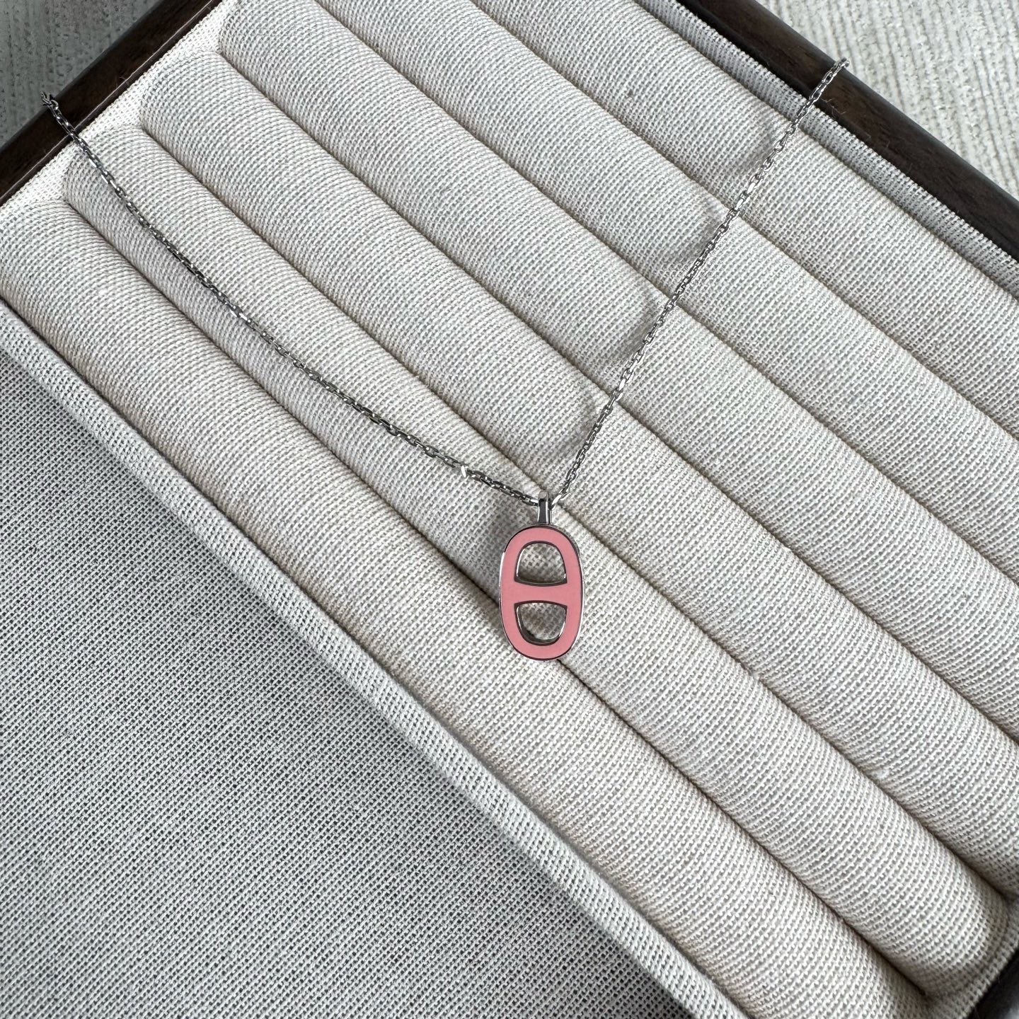 Hermès - Farandole - Silver - Pink