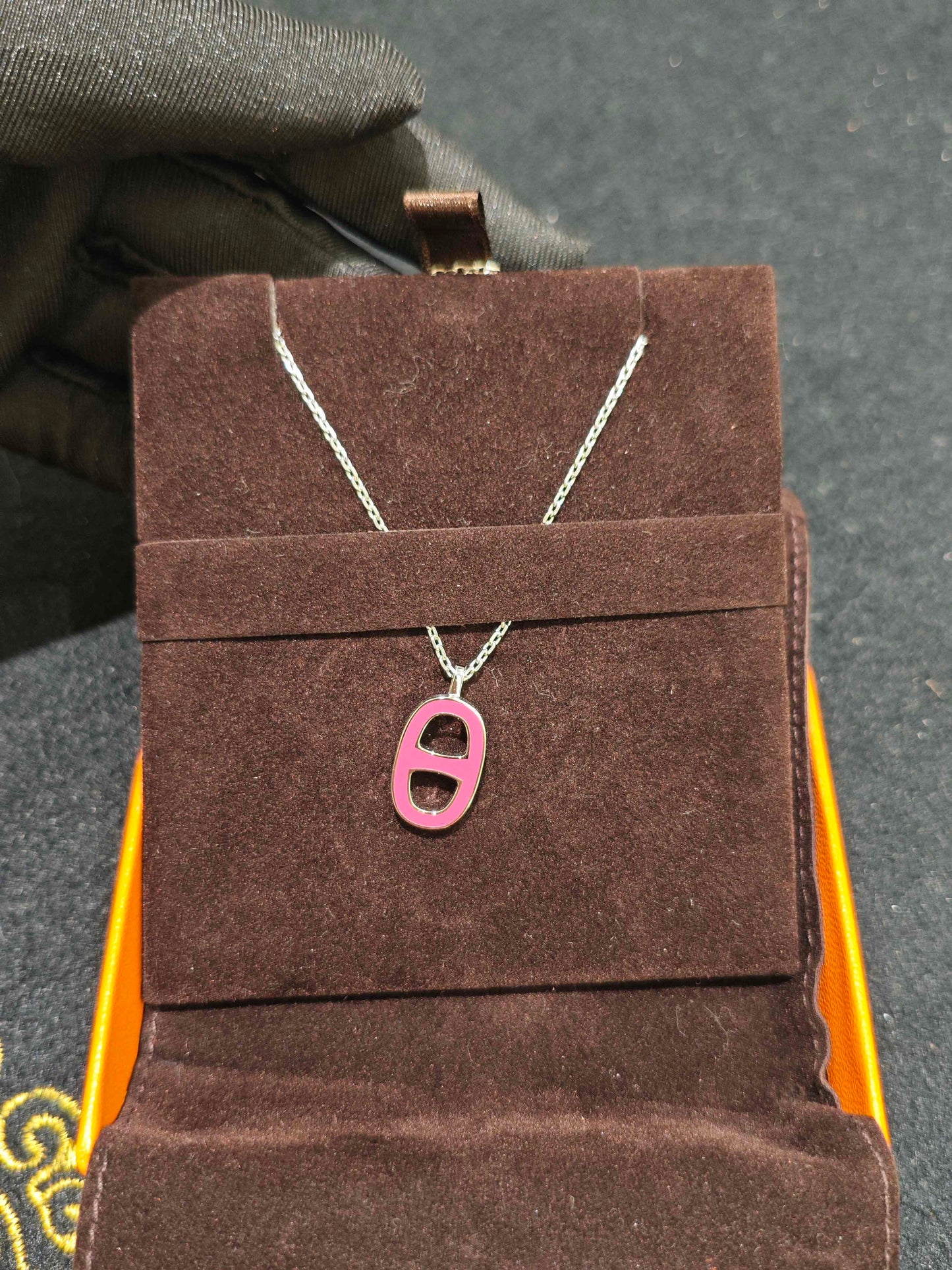 Hermès - Farandole - Silver - Pink