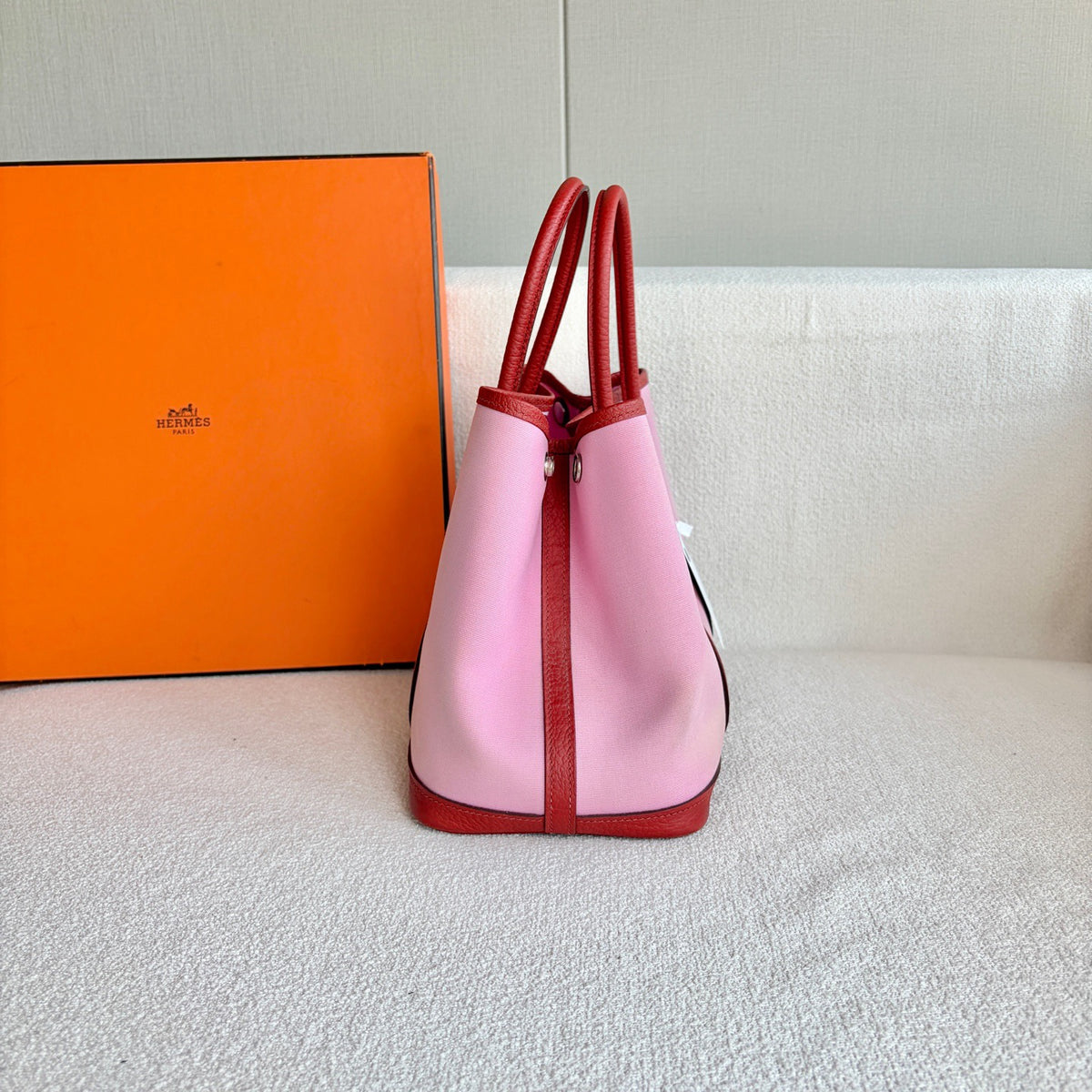 Hermes - Garden Party 30 - Leather - Pink - (medium)