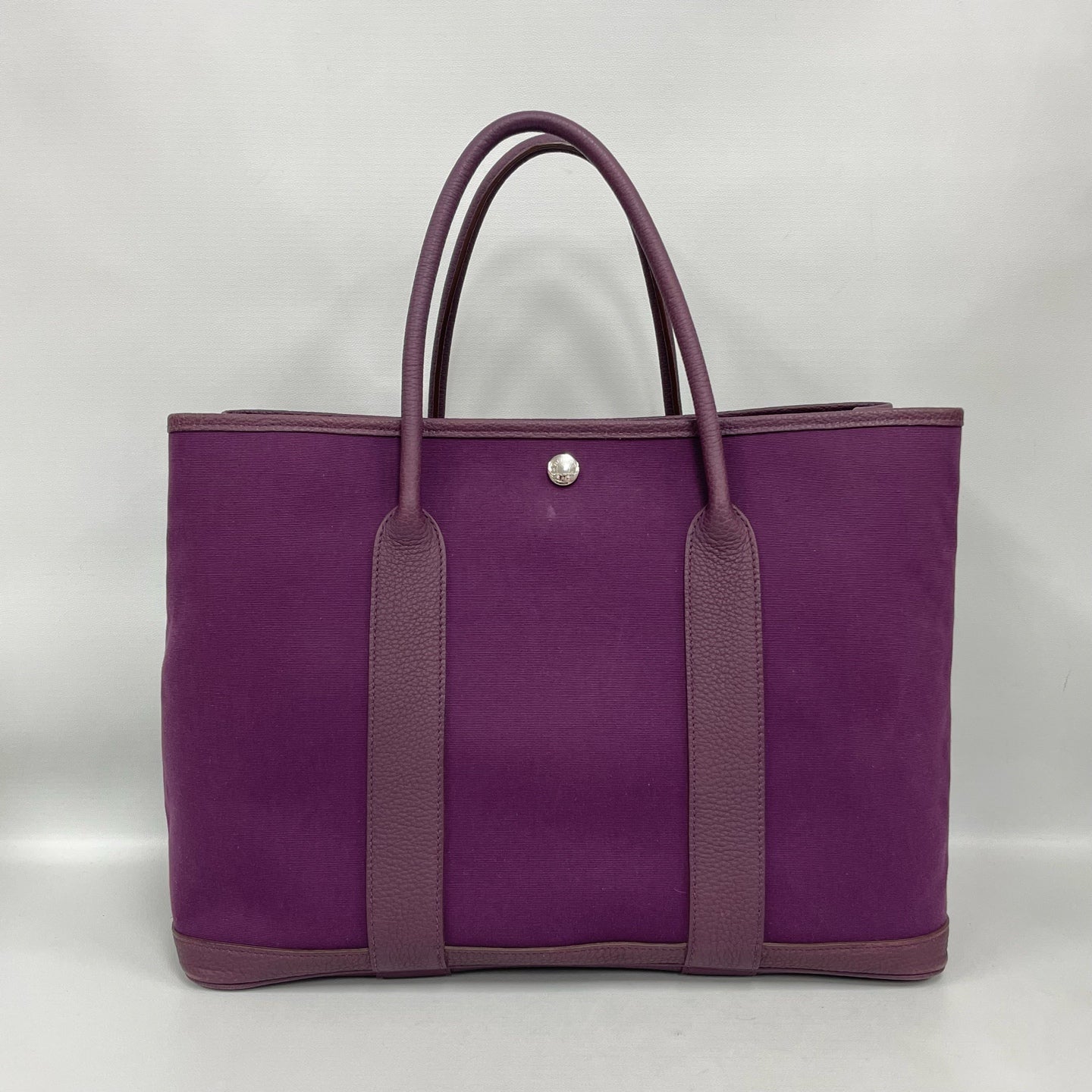 Hermès - Garden Party 36 - Cloth - Purple - (large)
