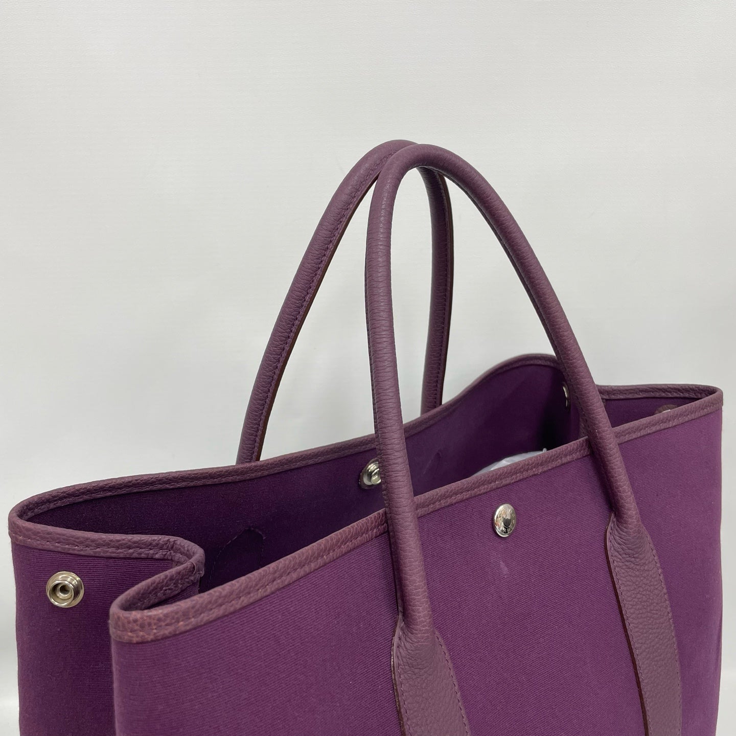 Hermès - Garden Party 36 - Cloth - Purple - (large)