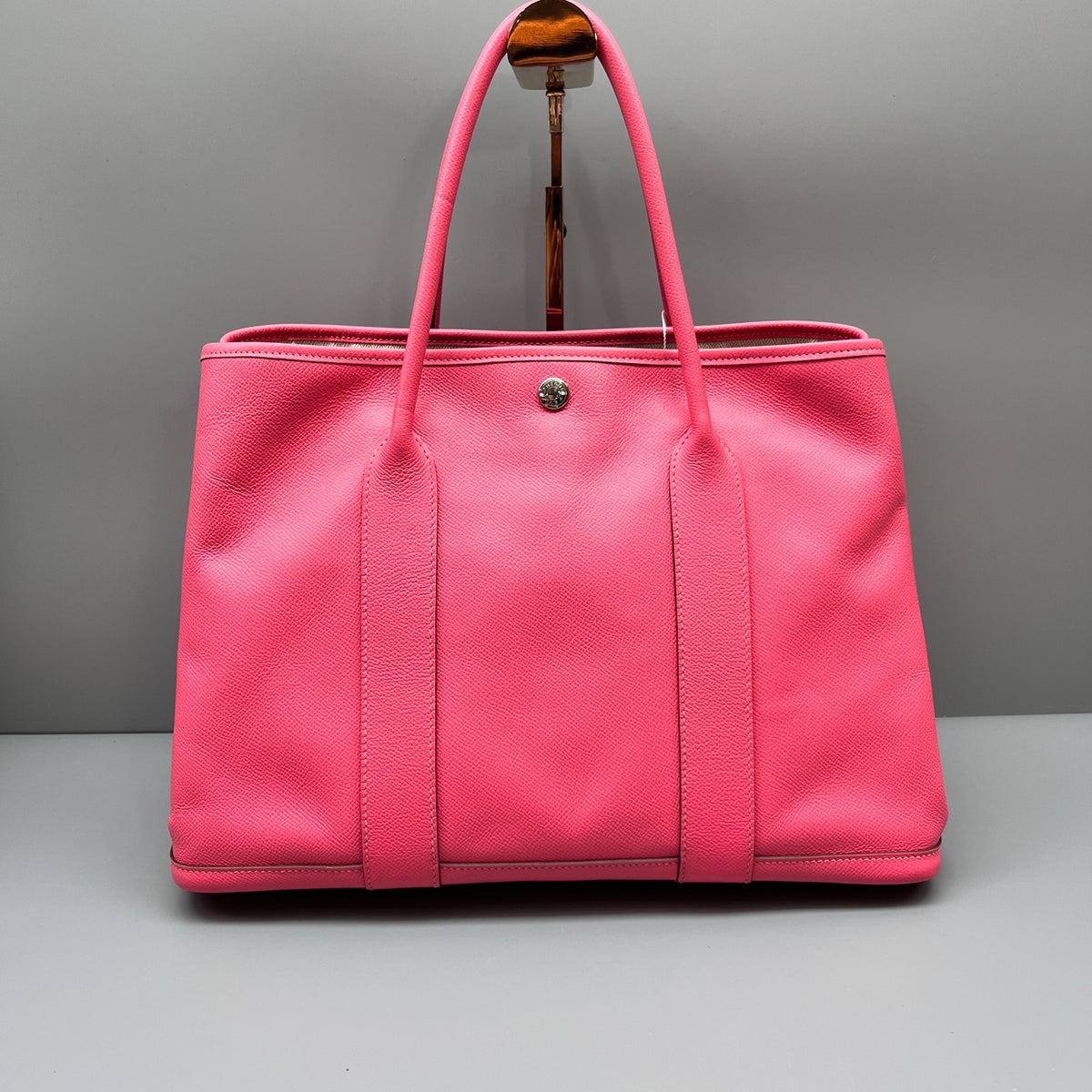 Hermes - Garden Party 36 - Leather - Pink - (large)