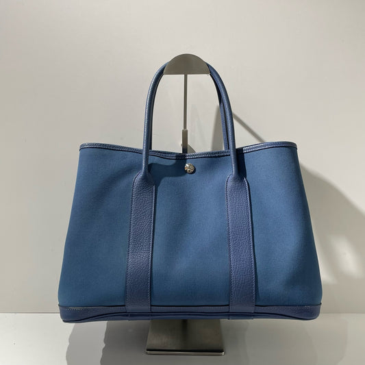 Hermès - Garden Party - Cloth - Blue - (Large)