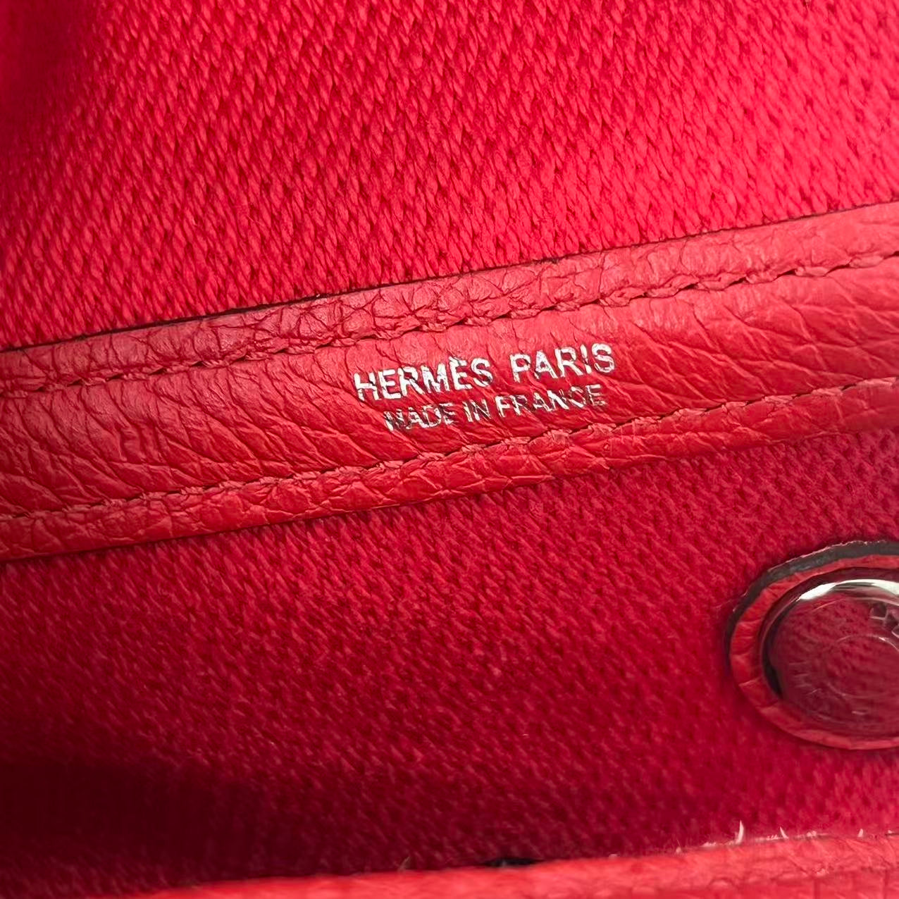 Hermes - Garden Party - Cloth - Red - (30)