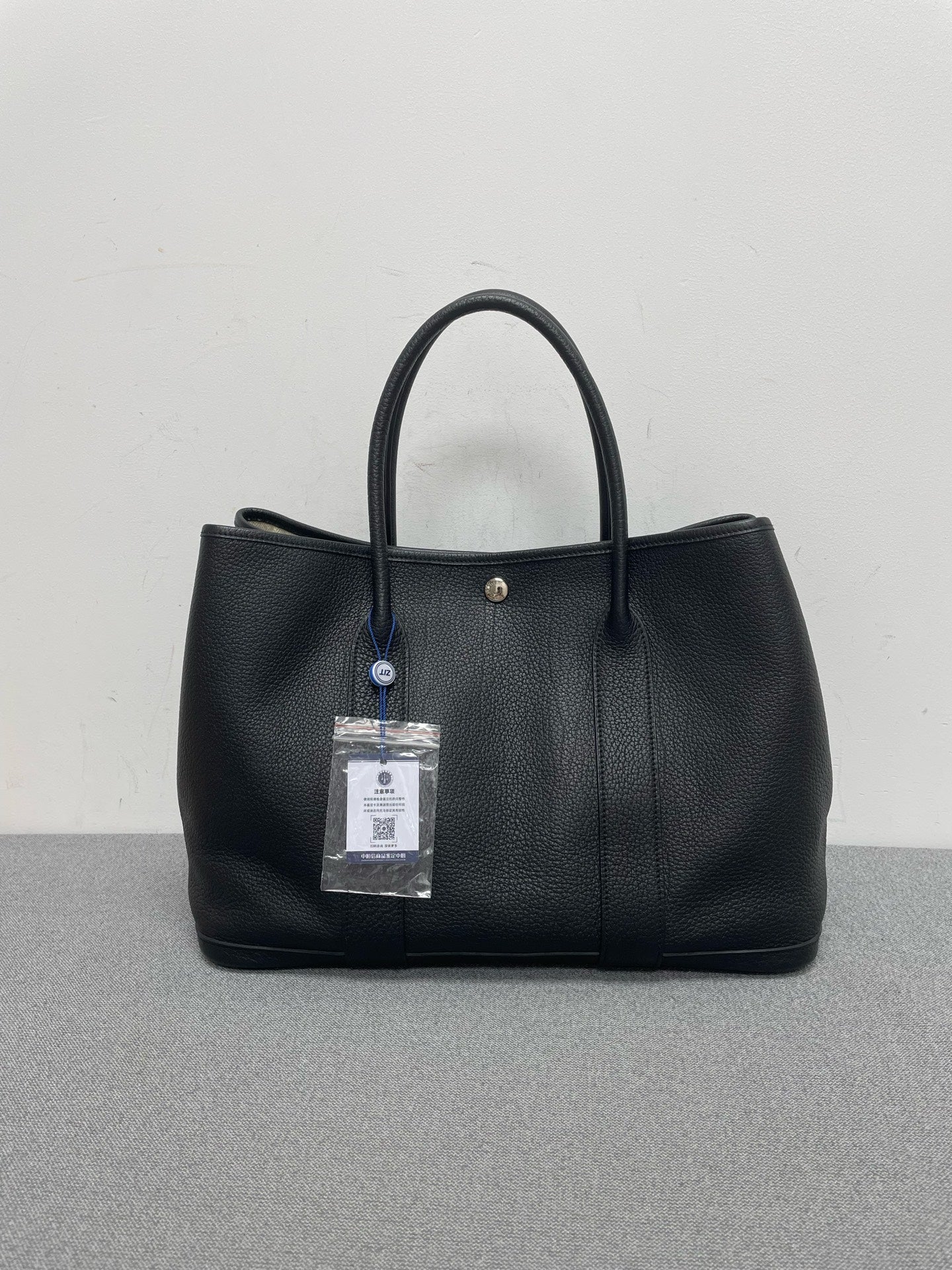 Hermès - Garden Party - Leather - Black - (Large)