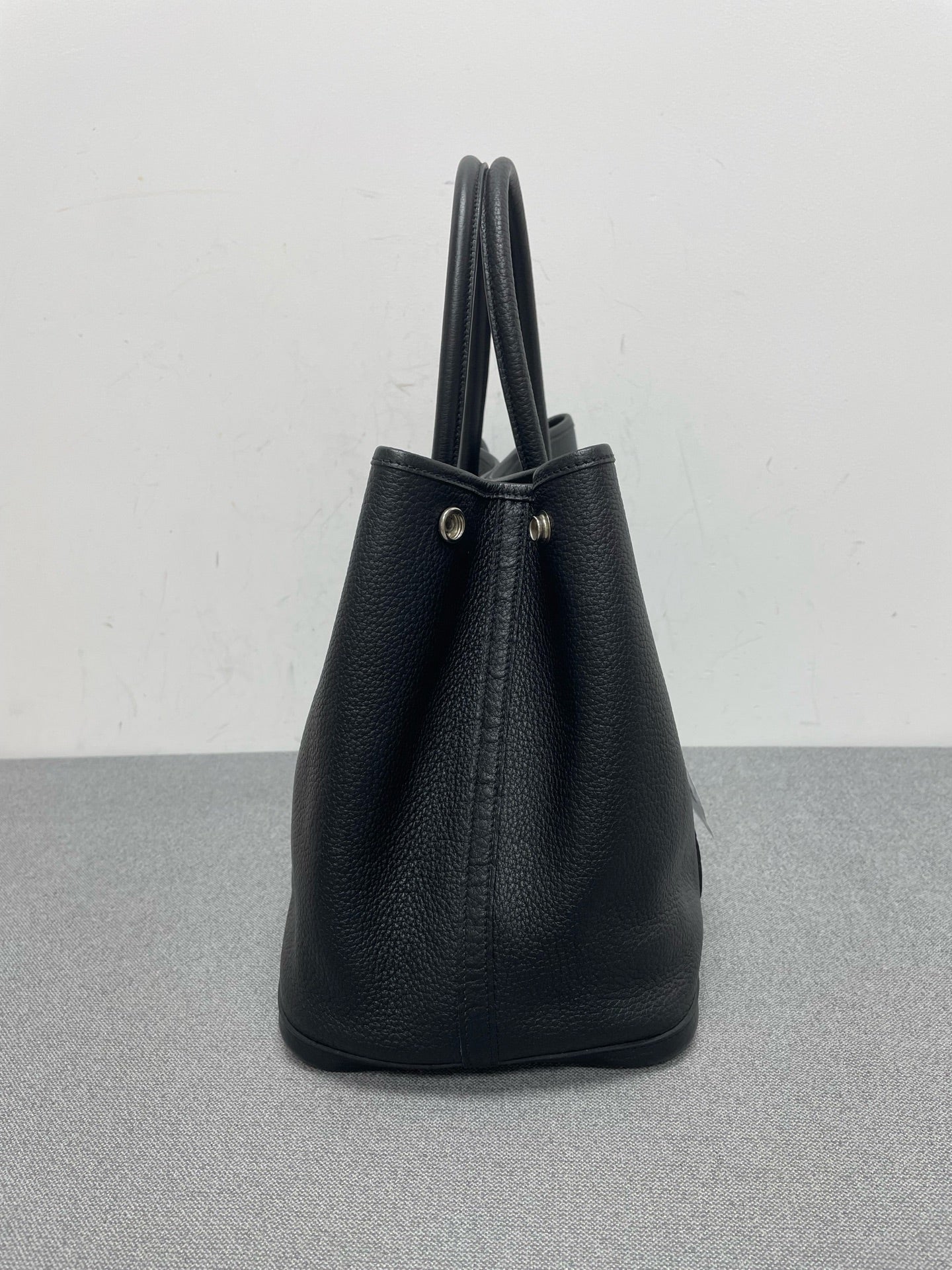 Hermès - Garden Party - Leather - Black - (Large)