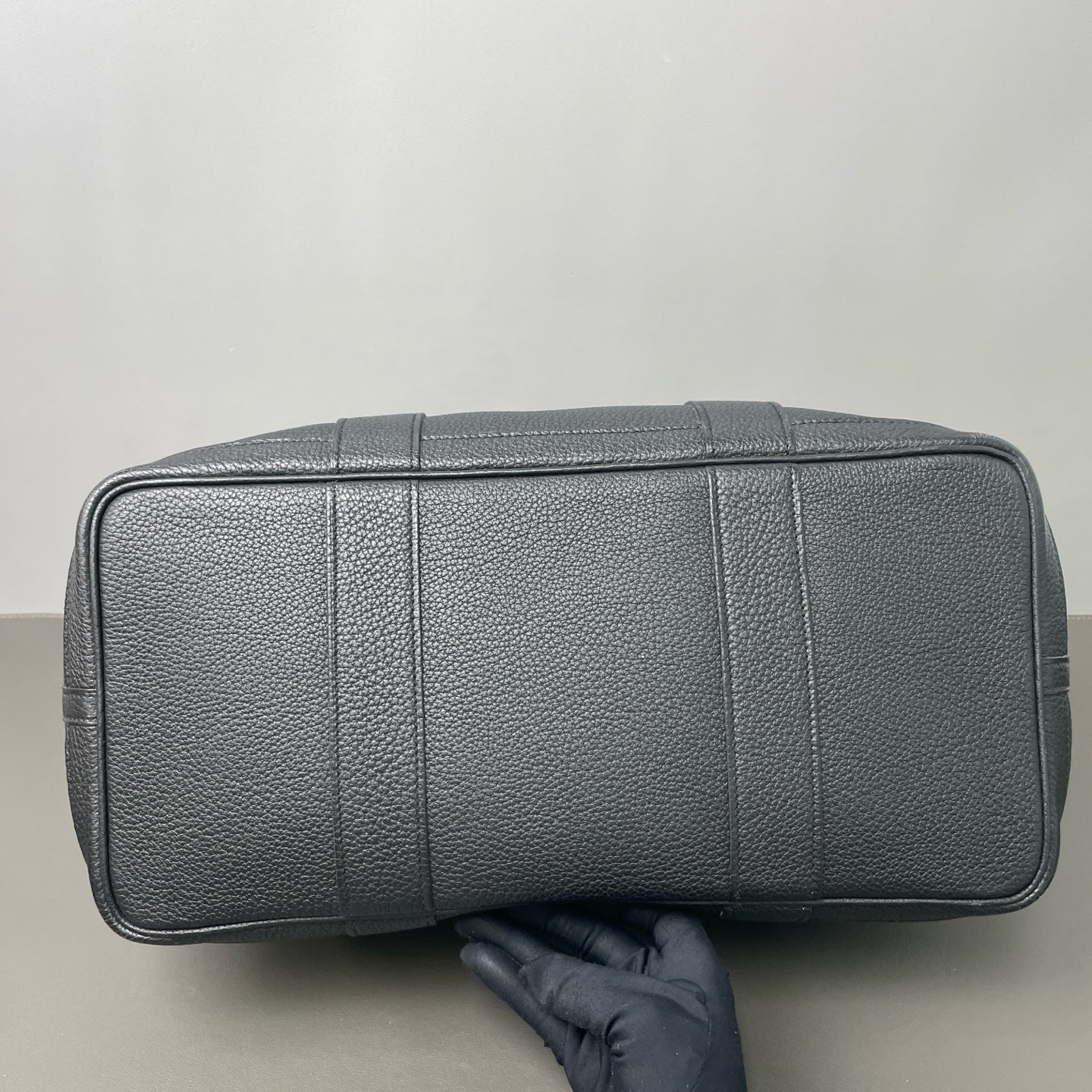 Hermès - Garden Party - Leather - Black - (medium)