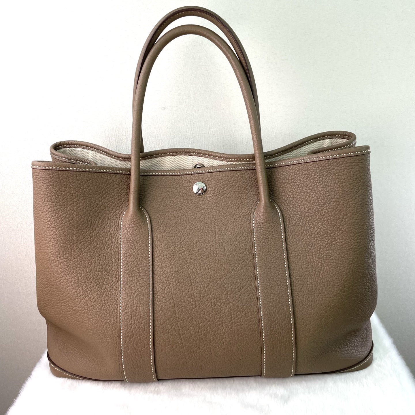 Hermès - Garden Party - Leather - Brown - (medium)