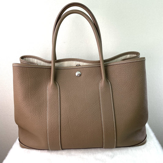 Hermès - Garden Party - Leather - Brown - (medium)