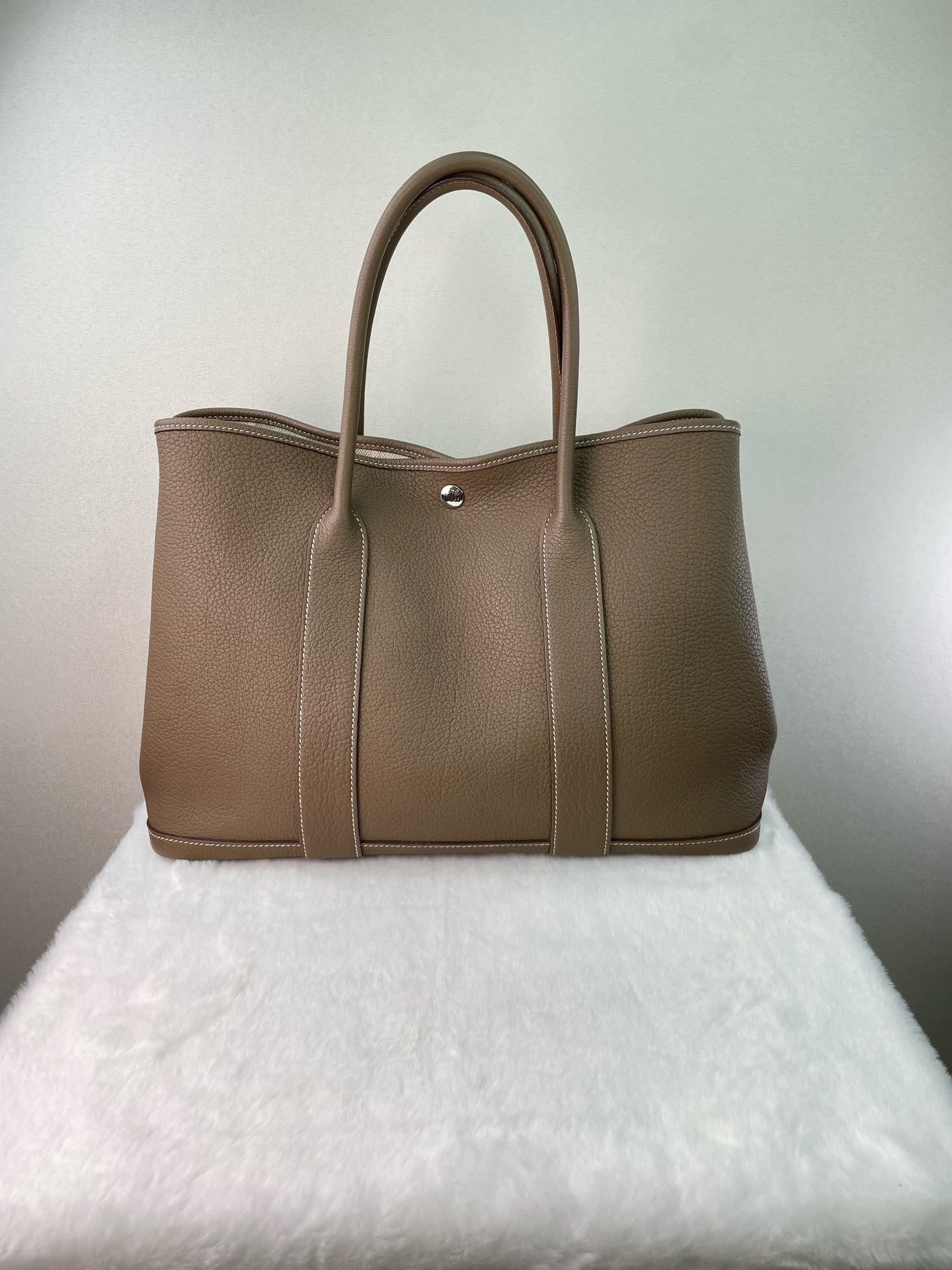 Hermès - Garden Party - Leather - Brown - (medium)