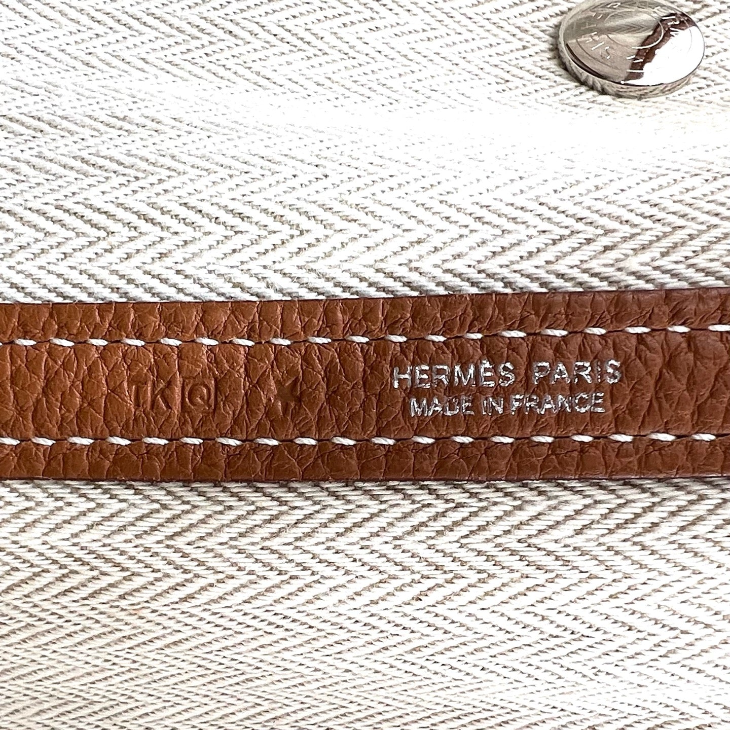 Hermes - Garden Party - Leather - Gold - (medium)