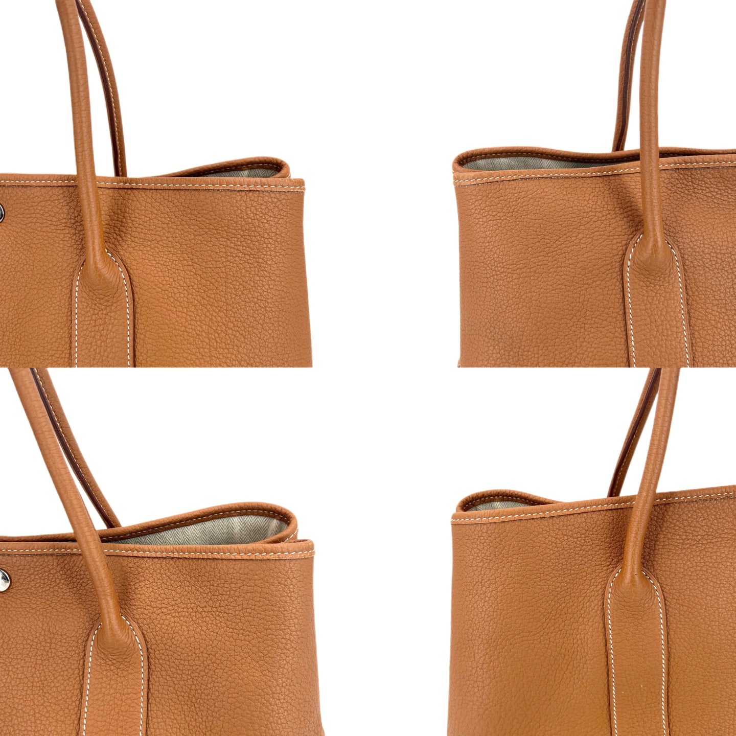 Hermes - Garden Party - Leather - Gold - (medium)