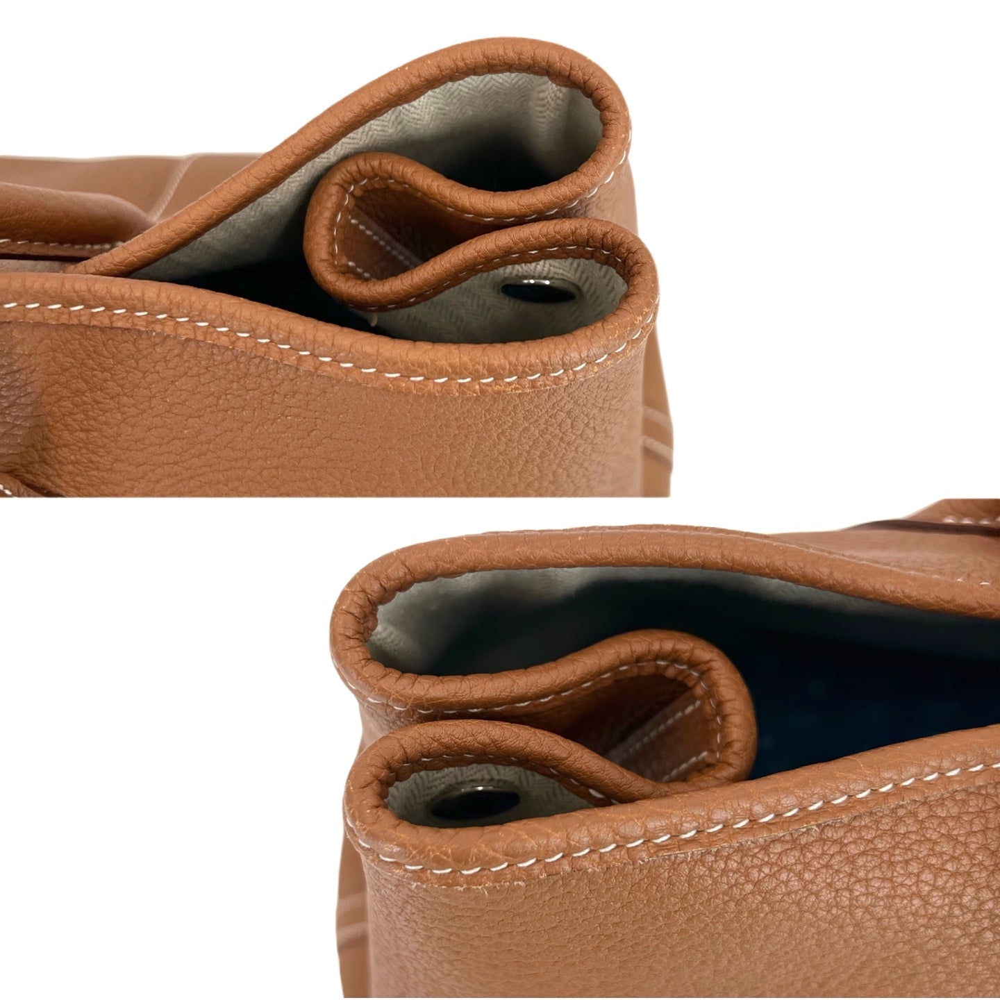 Hermes - Garden Party - Leather - Gold - (medium)