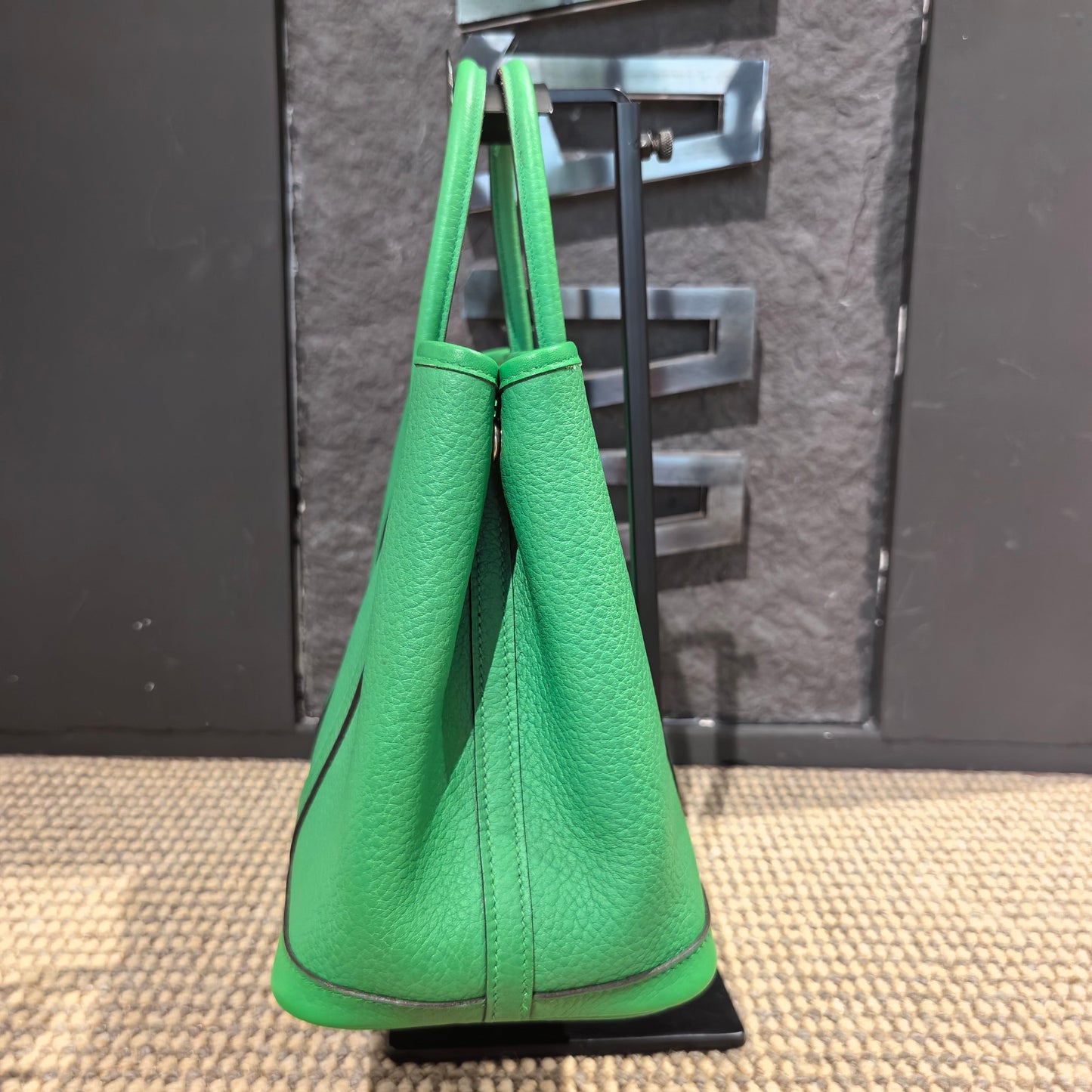 Hermes - Garden Party - Leather - Green - (small)