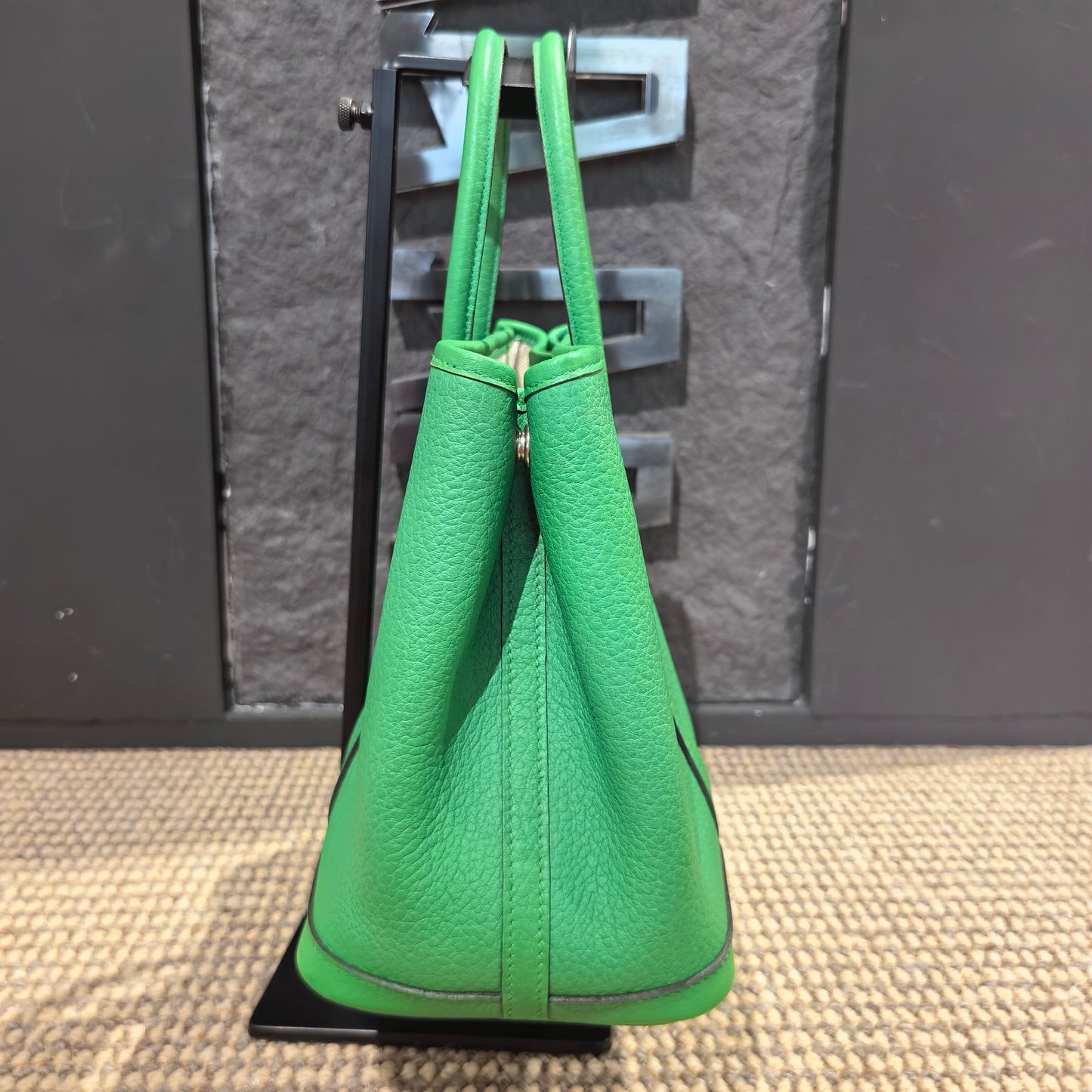 Hermes - Garden Party - Leather - Green - (small)