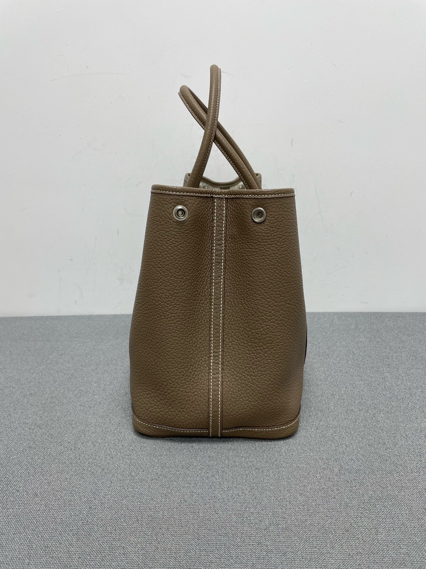 Hermès - Garden Party - Leather - Grey - (Large)