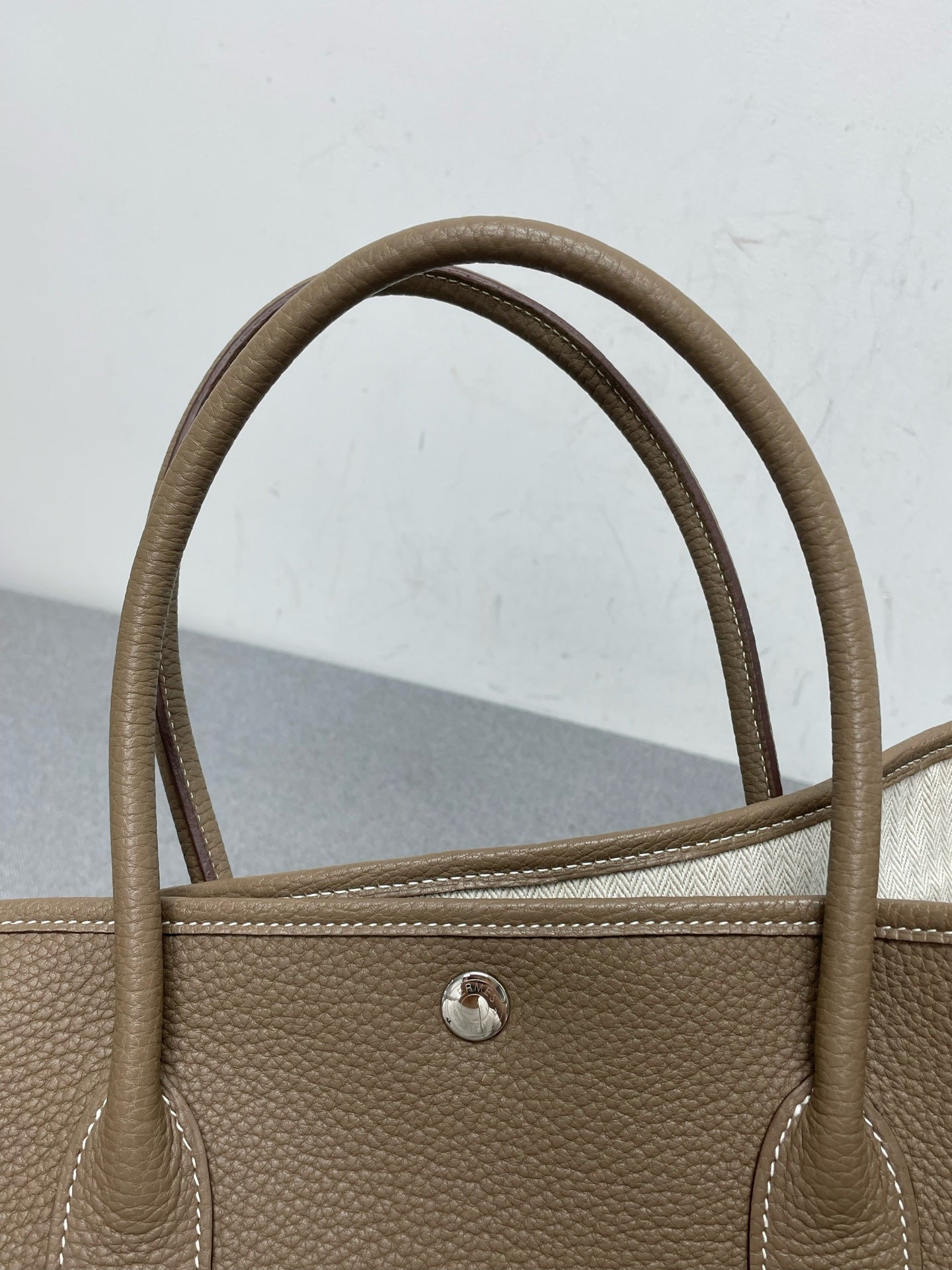 Hermès - Garden Party - Leather - Grey - (Large)