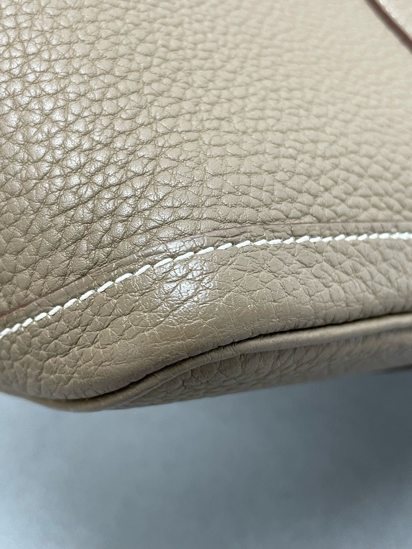 Hermès - Garden Party - Leather - Grey - (Large)