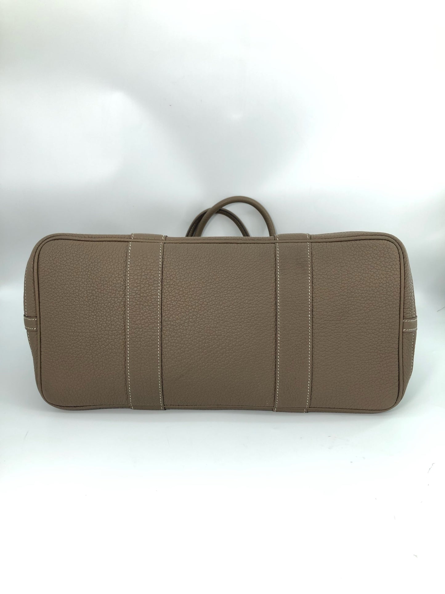 Hermes - Garden Party - Leather - Grey - (medium)