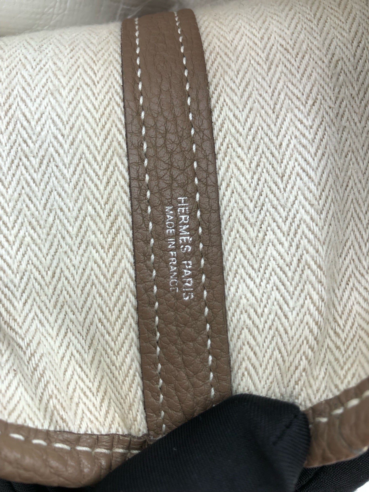 Hermes - Garden Party - Leather - Grey - (medium)