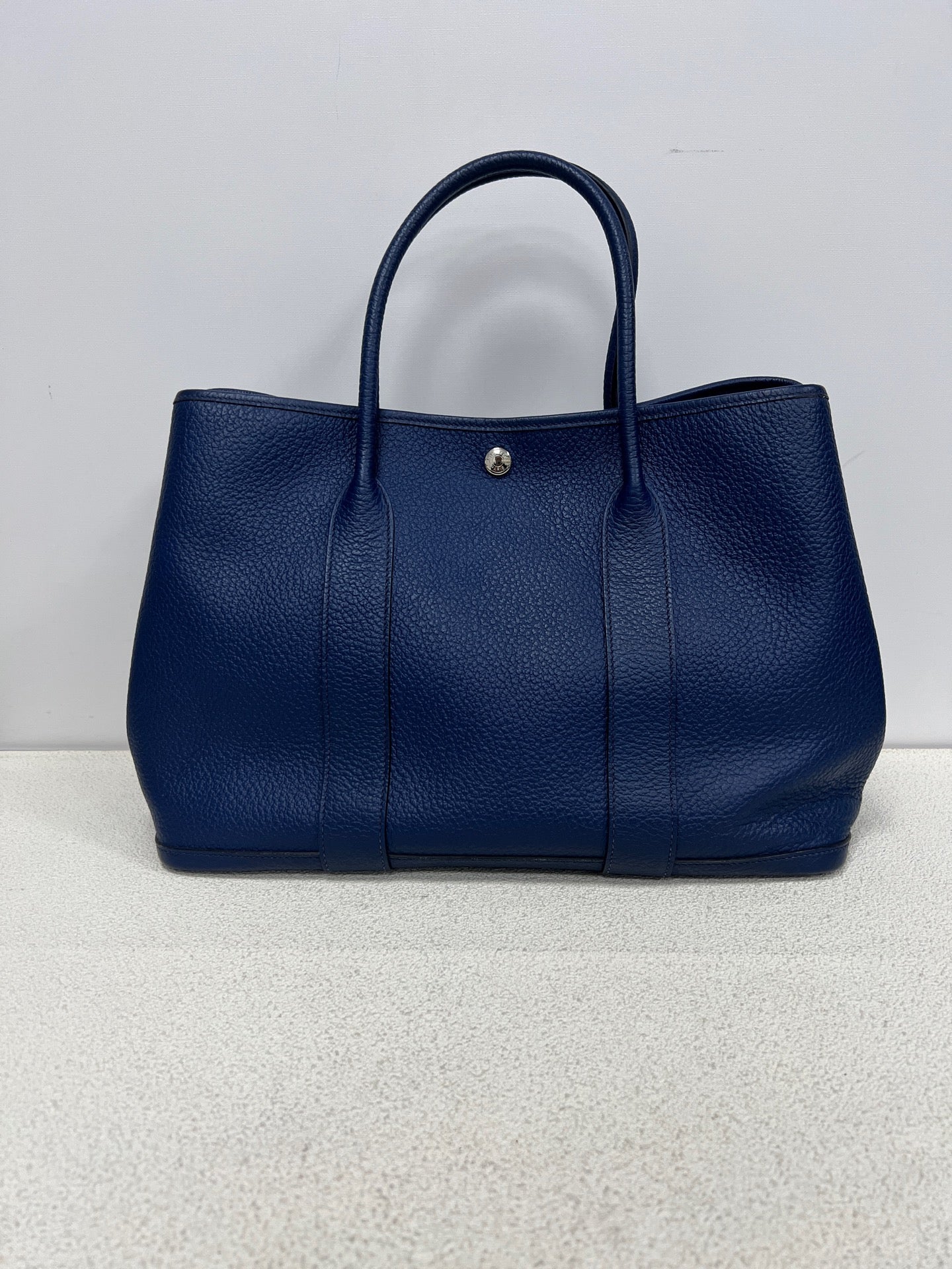 Hermes - Garden Party - Leather - Navy - (36)