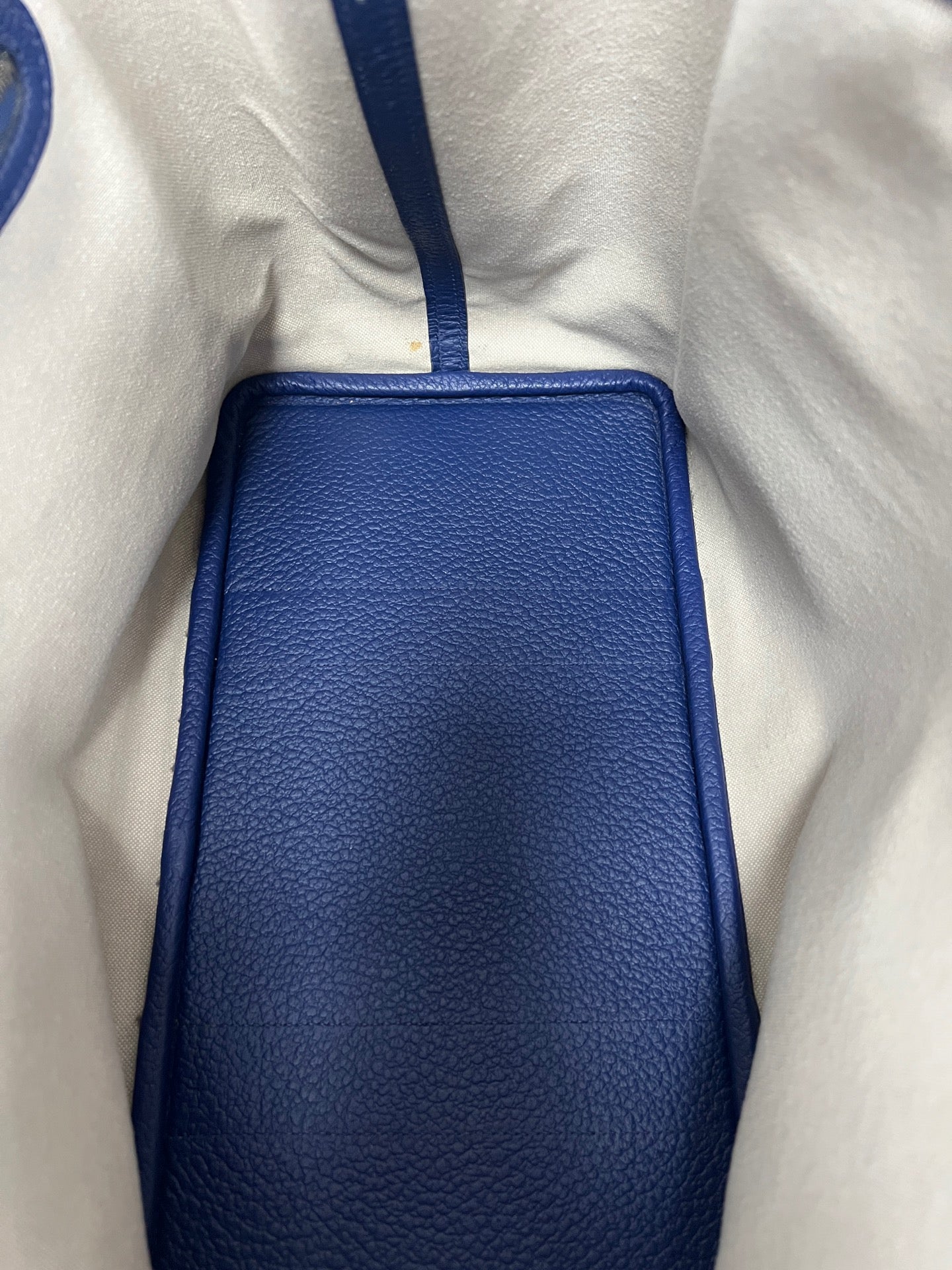Hermes - Garden Party - Leather - Navy - (36)